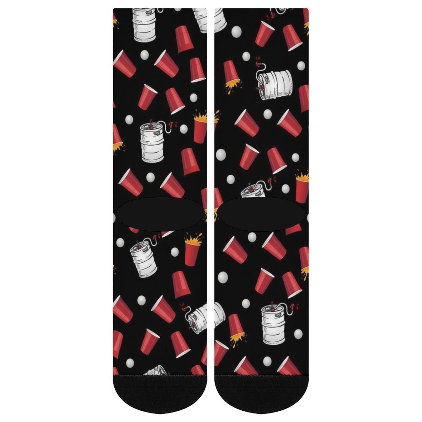 Kegs & Cups Prined socks Gifts for Men Women