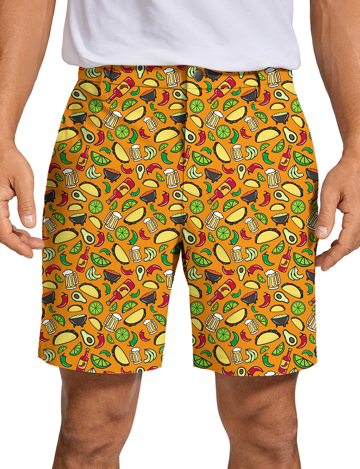 Men's Mexico Taco Tuesday Golf Shorts