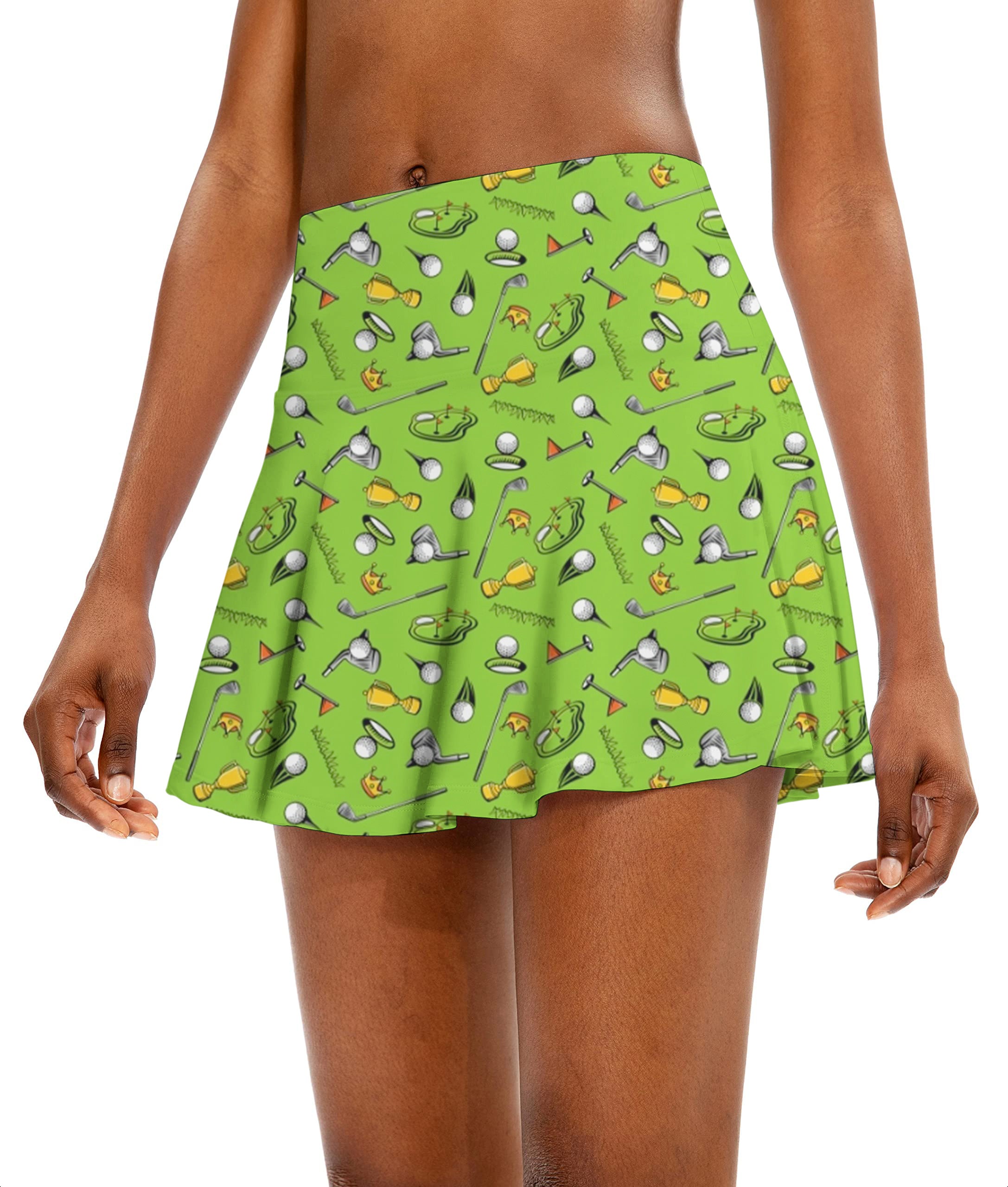 Stadium Champion Women's Athletic Golf Skorts Flared Skirts