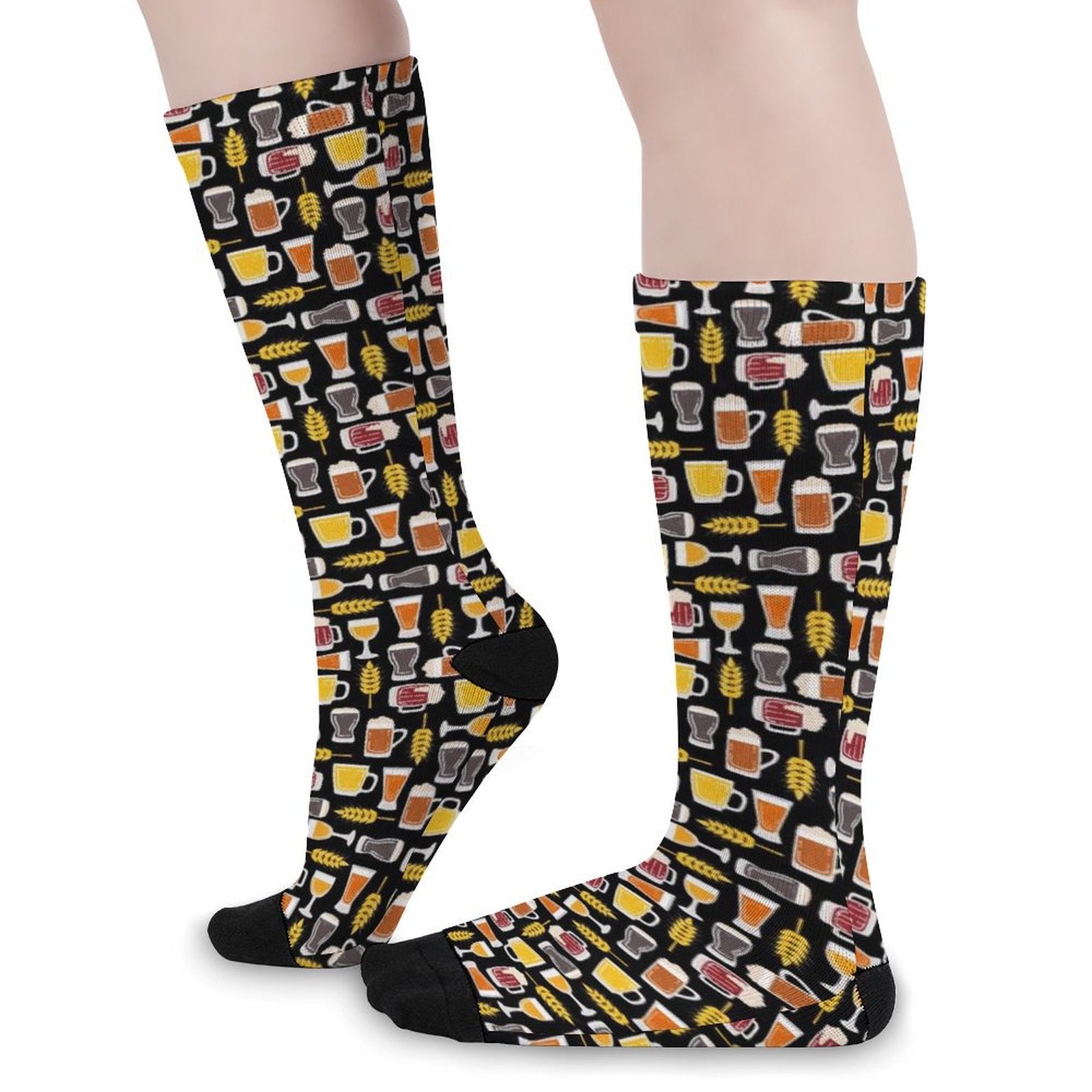 Fall Brewskis Prined socks Gifts for Men Women