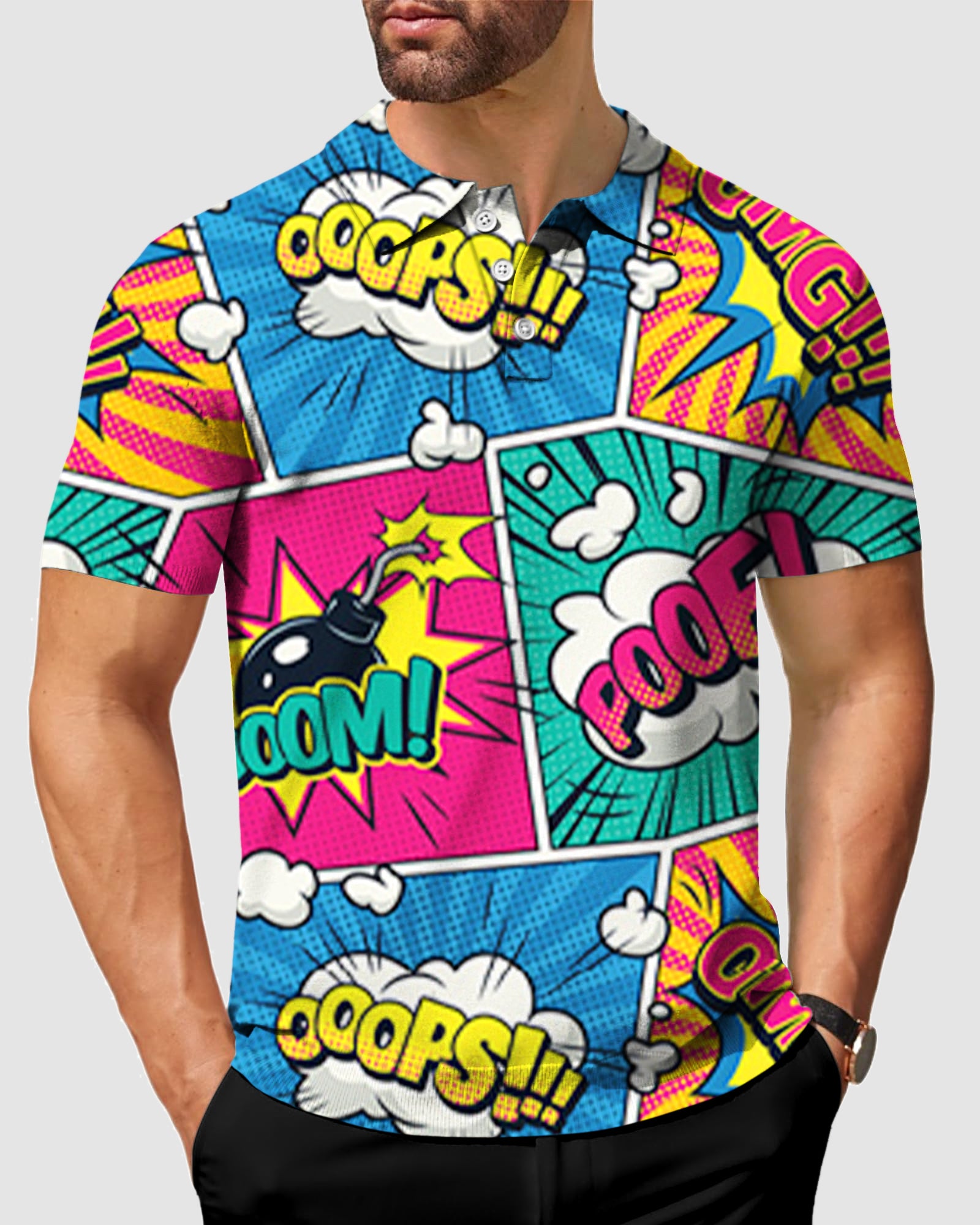 Men's BOOM POOF Polo
