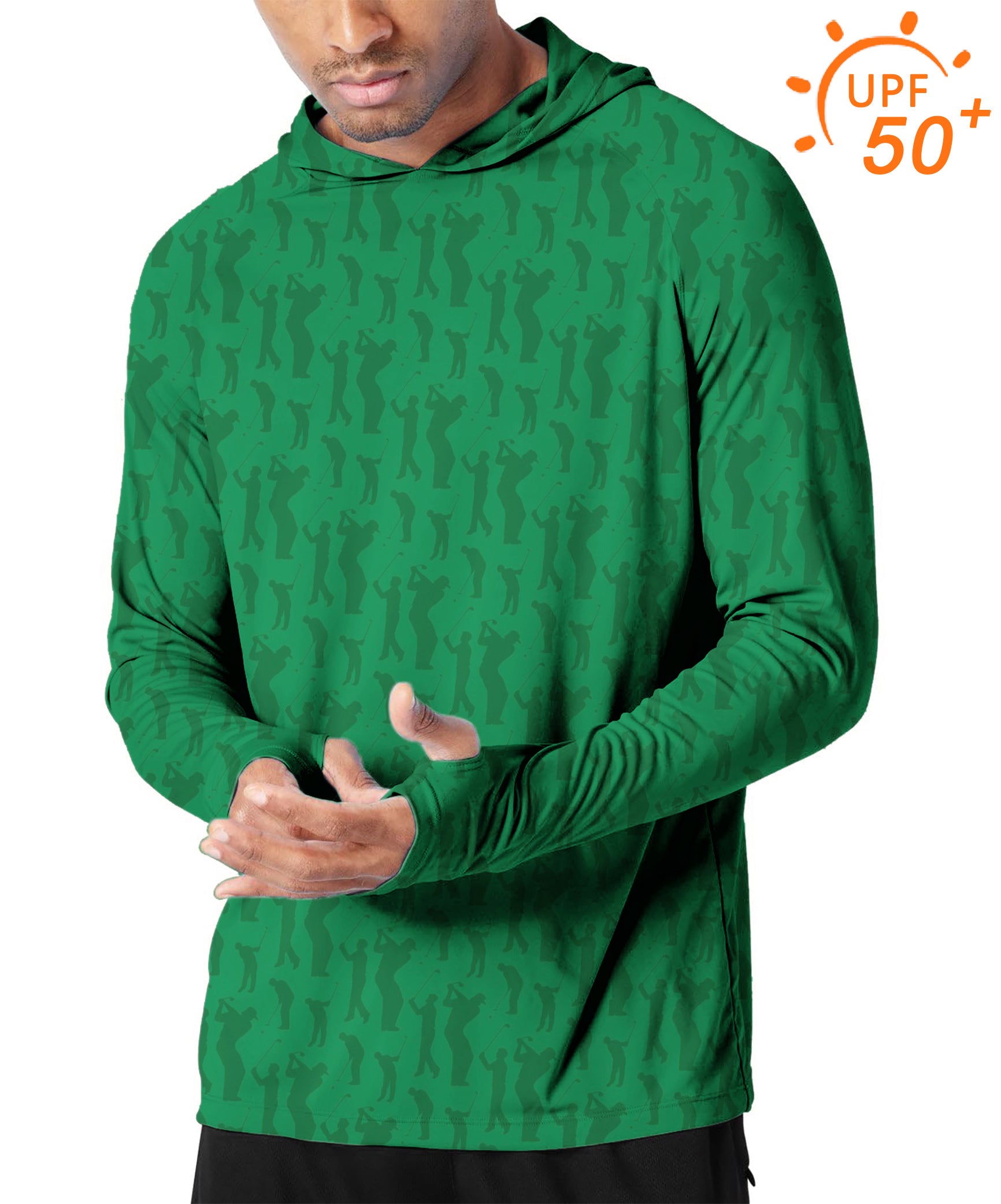 Men's Outdoor golf player Golf Sun Protection Slim Fit hoodies