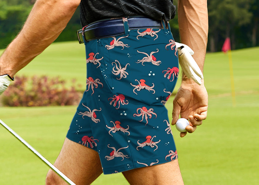 Men Octo Life Golf Shorts