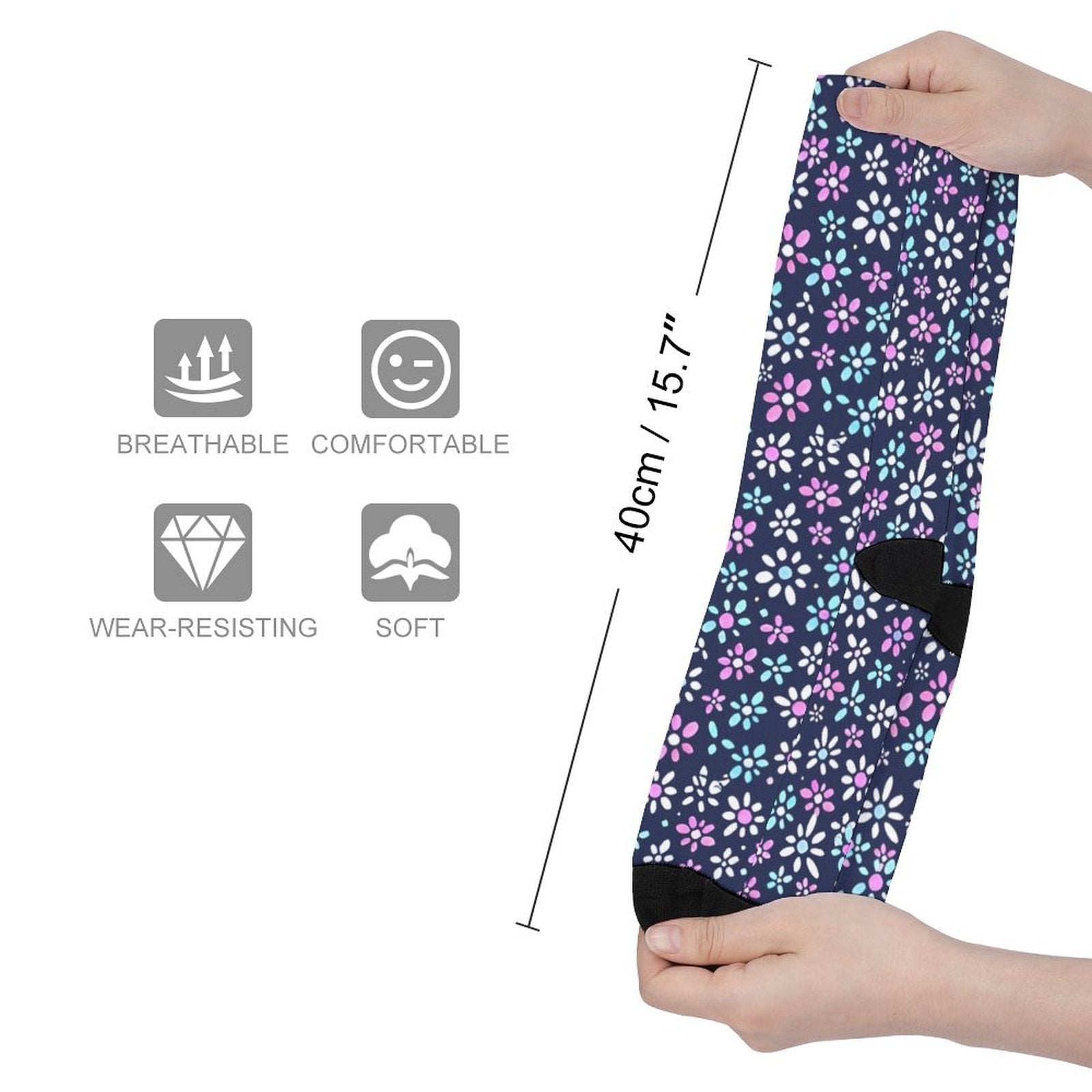 Daisy Daze Prined socks Gifts for Men Women