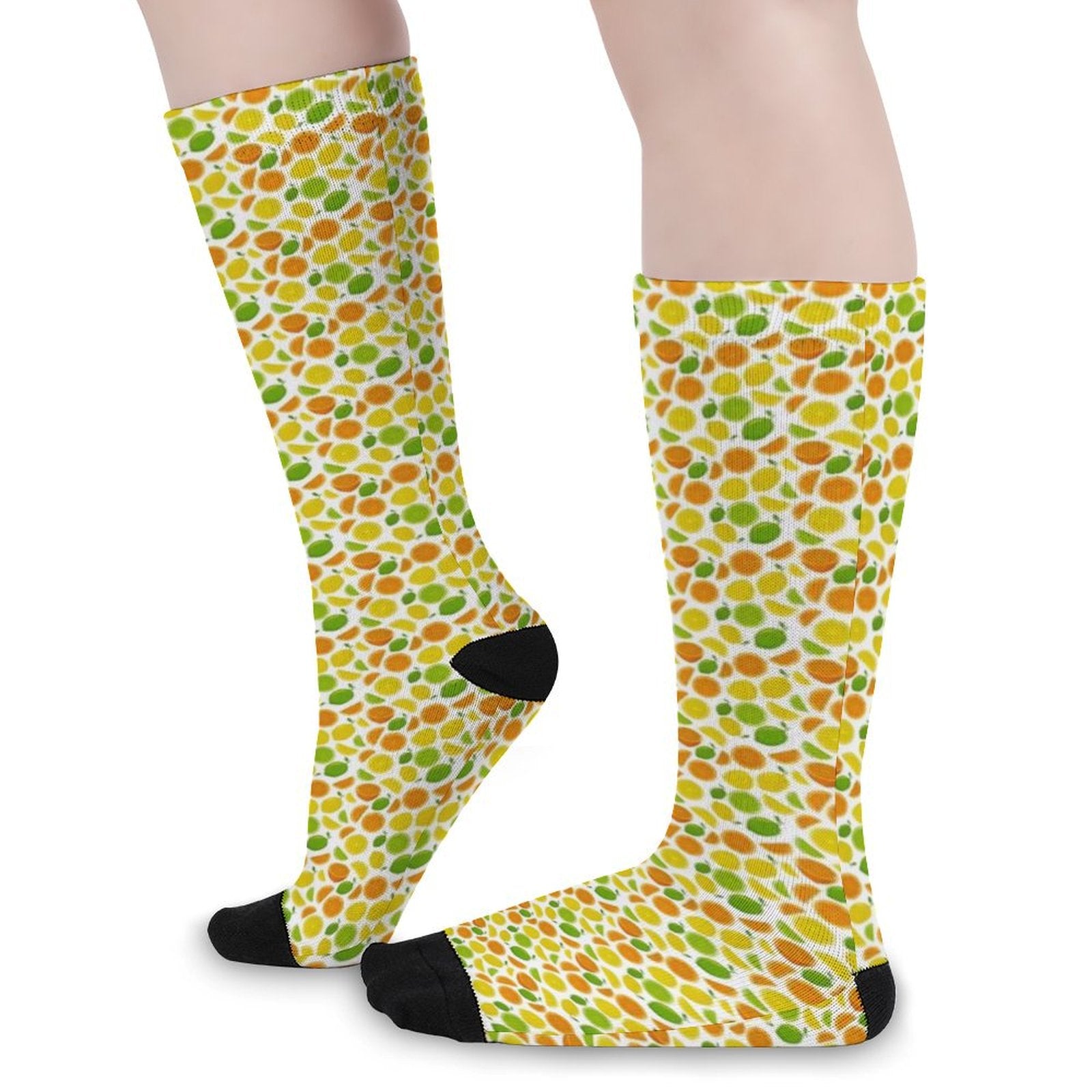 Summer Lemon Prined socks Gifts for Men Women