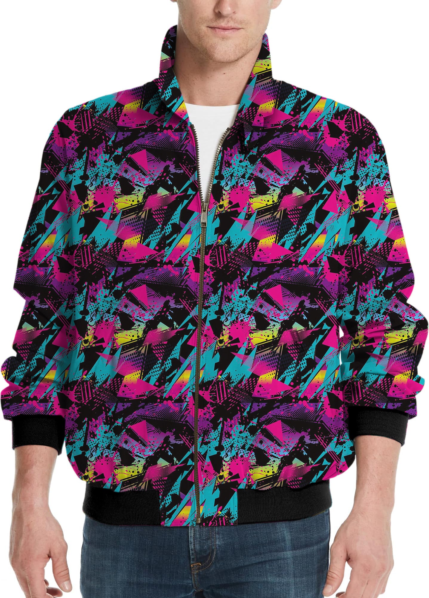 Retro er-Men's Golf Windbreaker Light Jacket