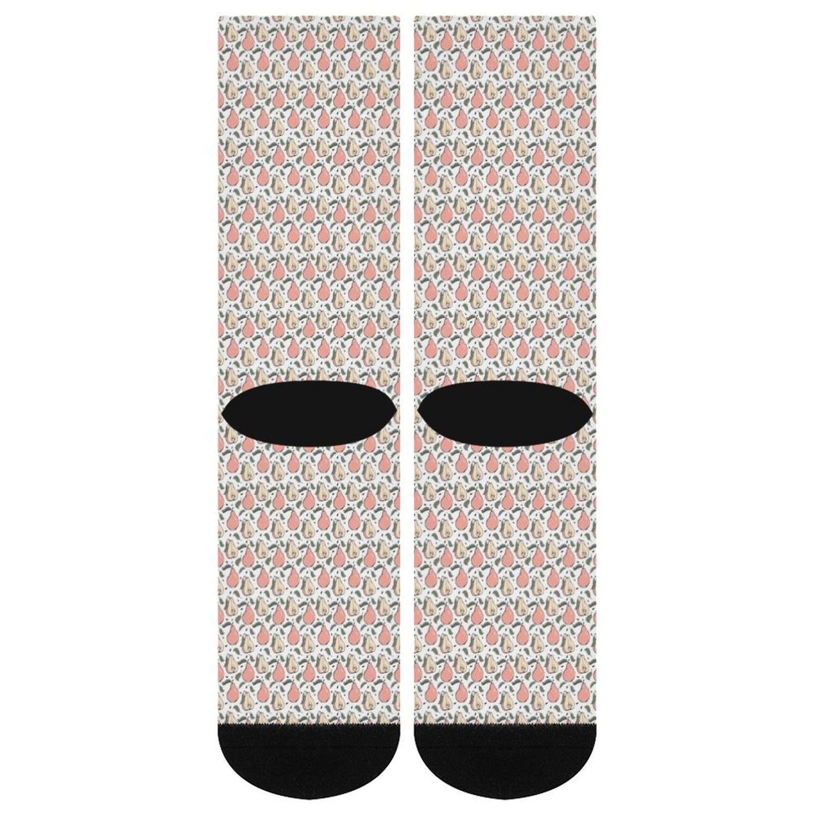 Pears Funny Prined socks Gifts for Men Women
