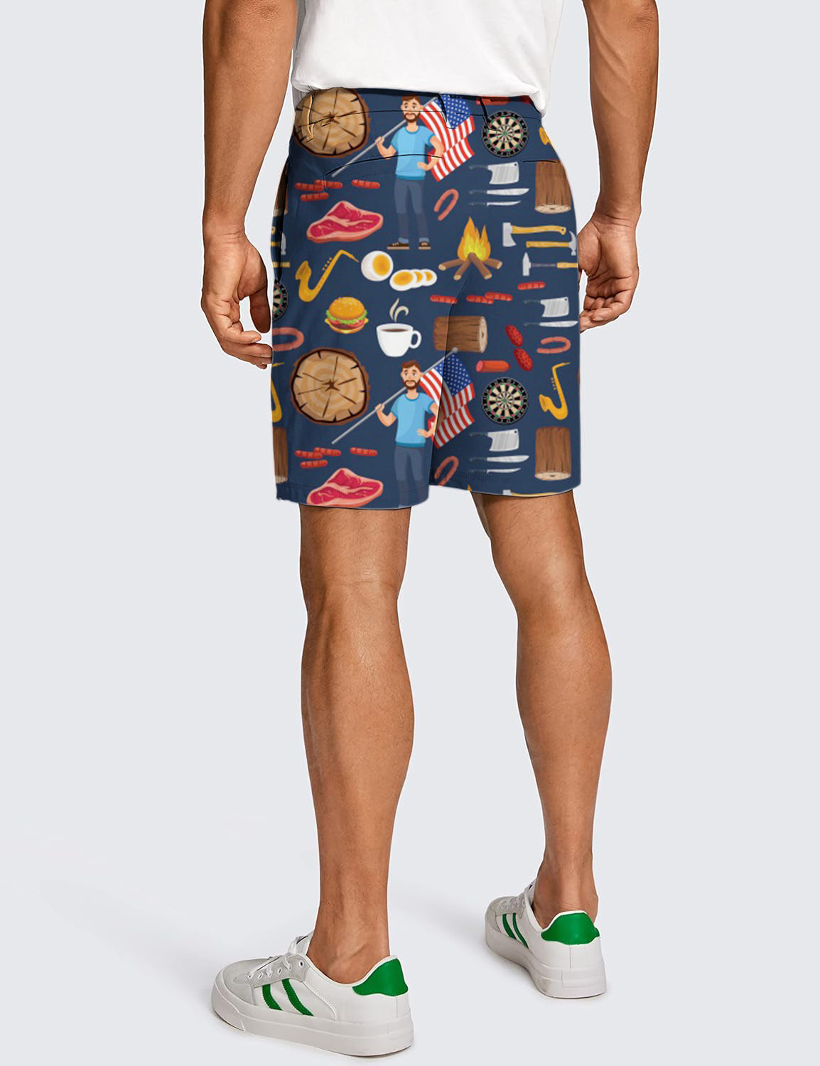 Men American Dream Golf Shorts