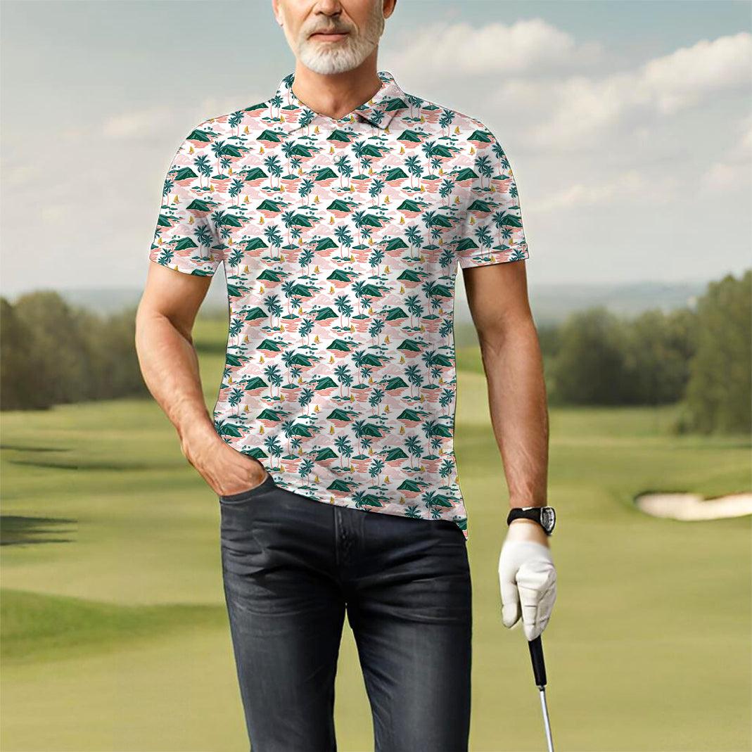 Men's Paradise Island golf polo