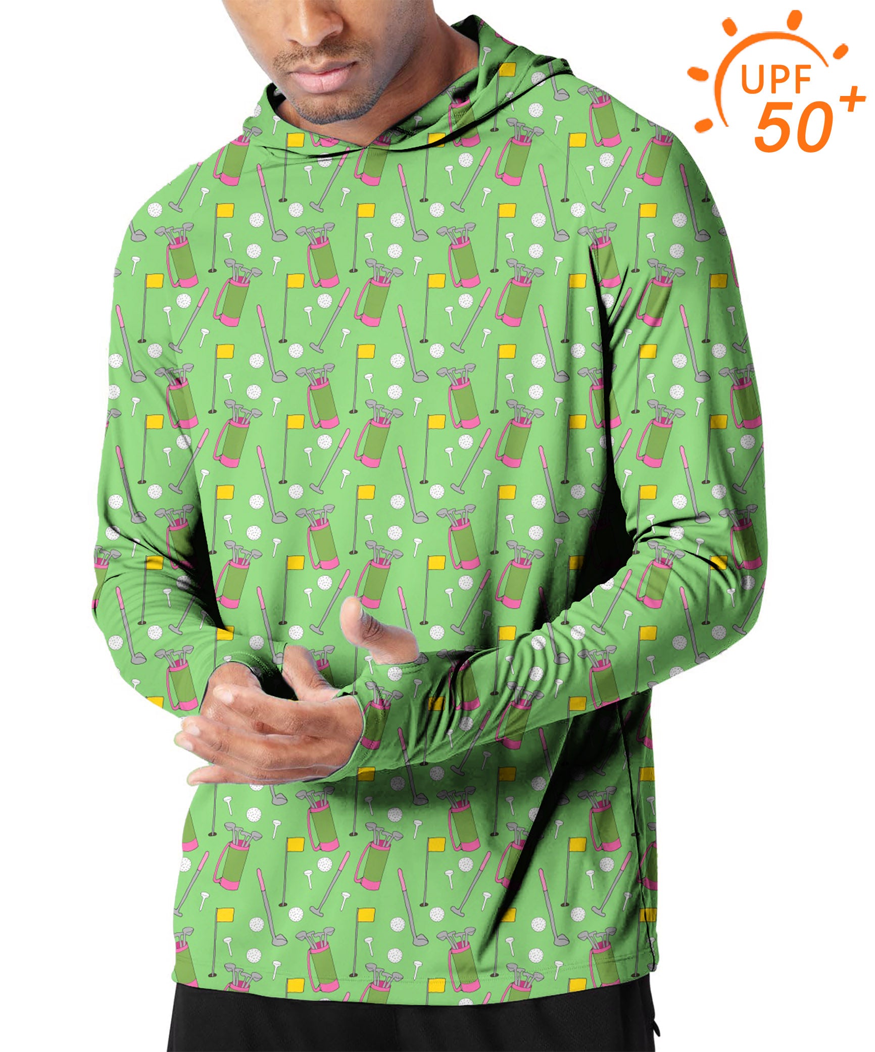 Men's Outdoor golf bag Golf Sun Protection Slim Fit hoodies