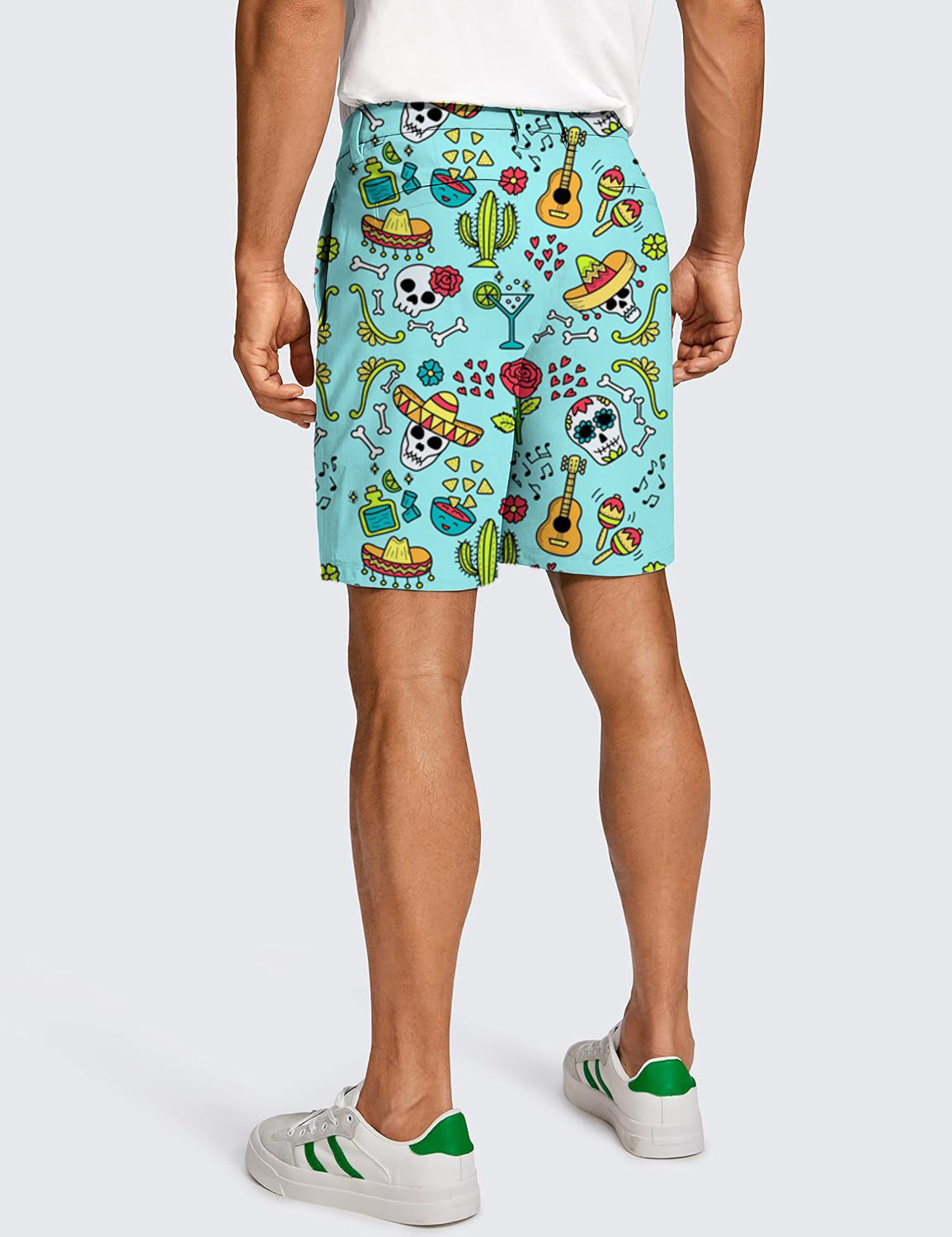 Men Fiesta Time Golf Shorts
