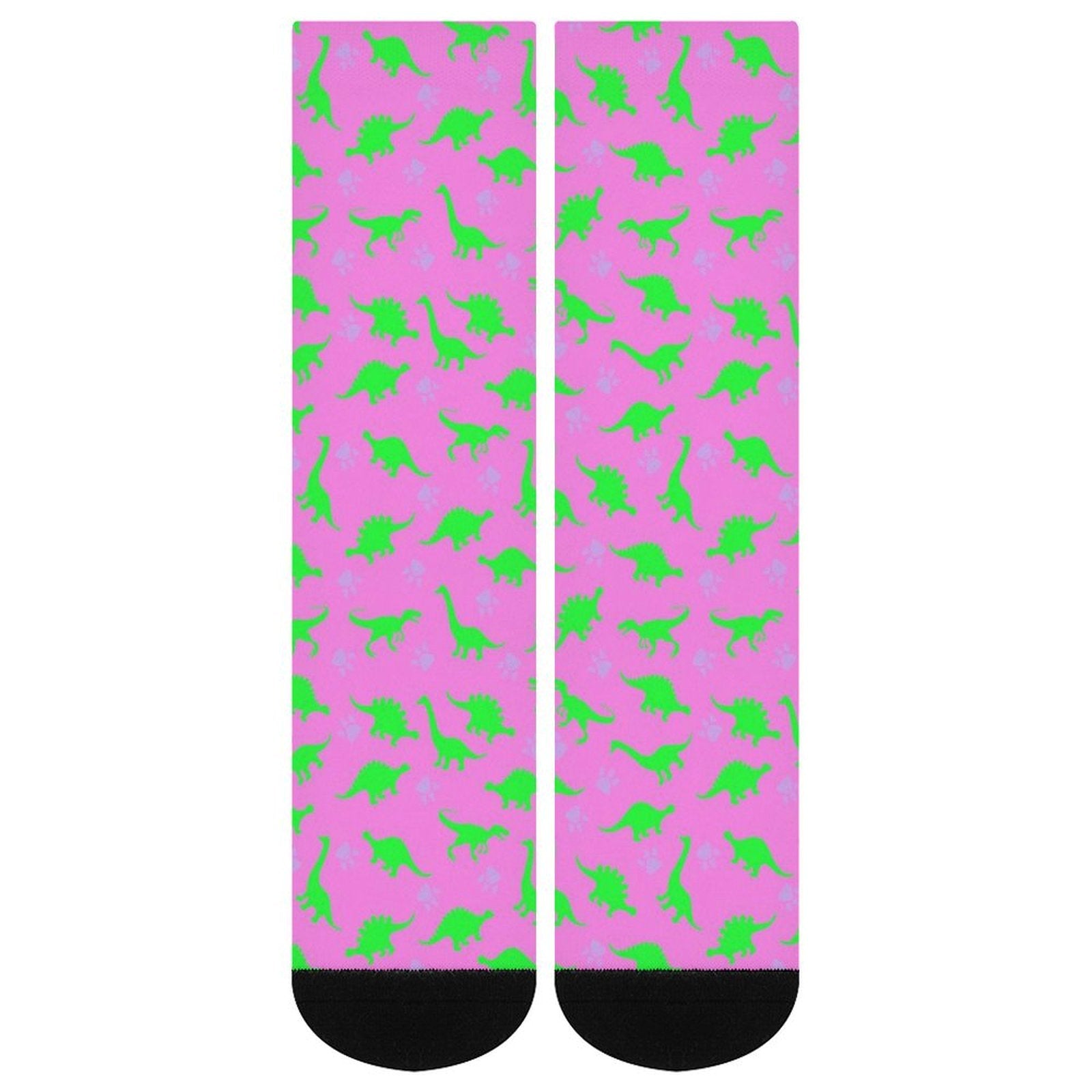 Pink Land Before Time Prined socks Gifts for Men Women