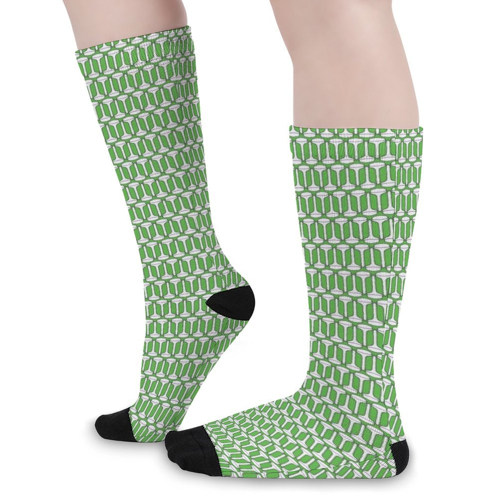 green dings Prined socks Gifts for Men Women