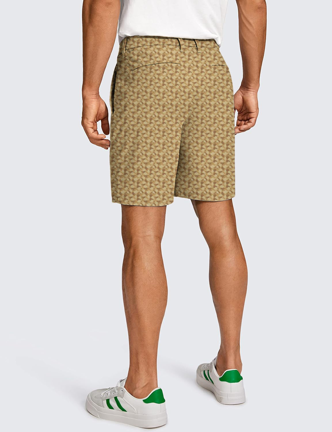 Men Middle Finger Funny Golf Shorts