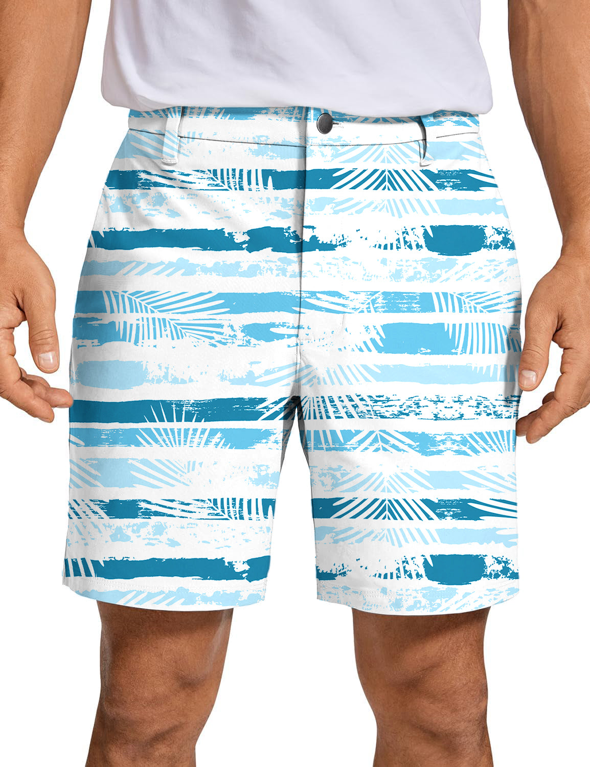 Men's Tropical Blues Golf Shorts
