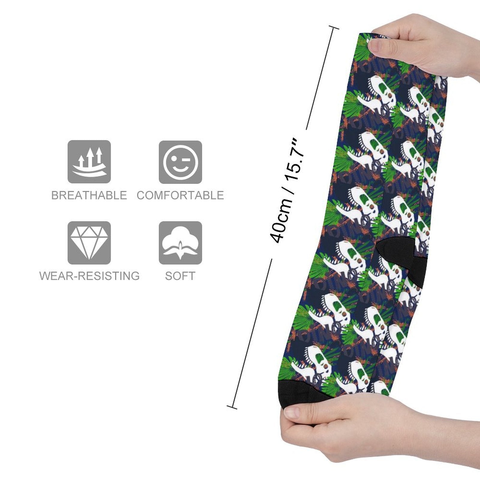 dinosaur fossil Prined socks Gifts for Men Women