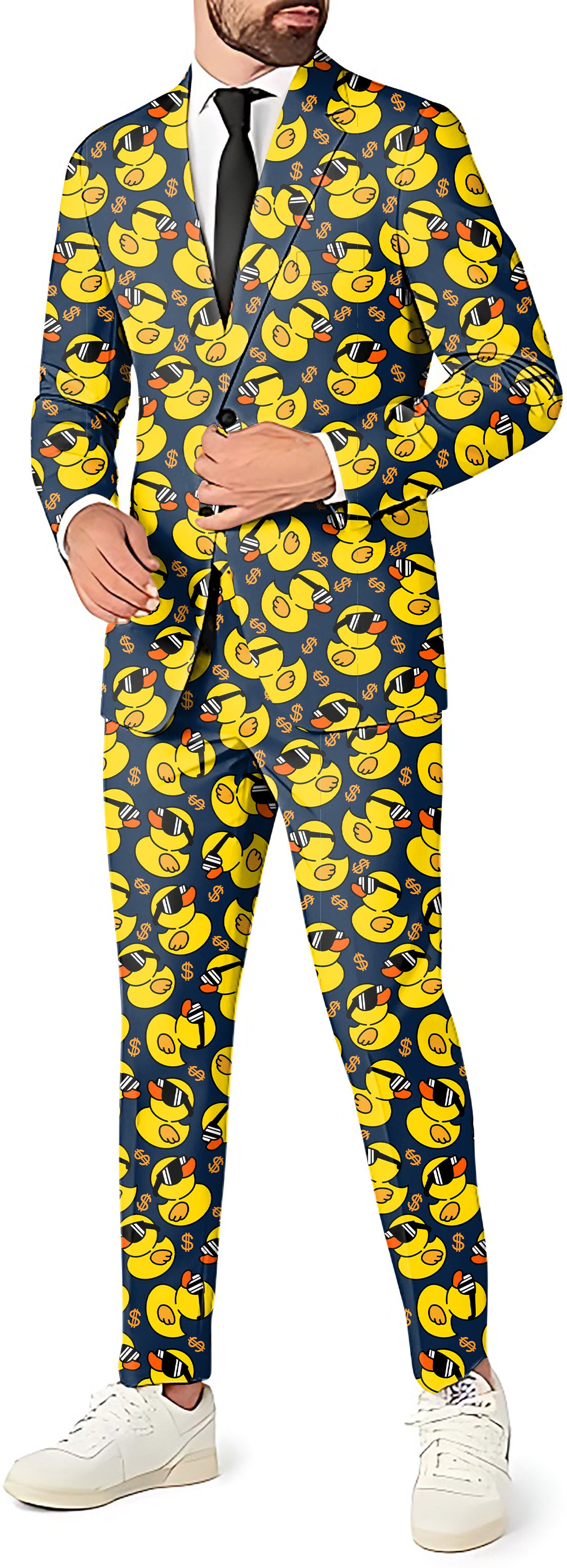 Yellow duck Men's Party Costumes-Theme Party 2 or 3pcs Suit set-Blazer Pants & Vest