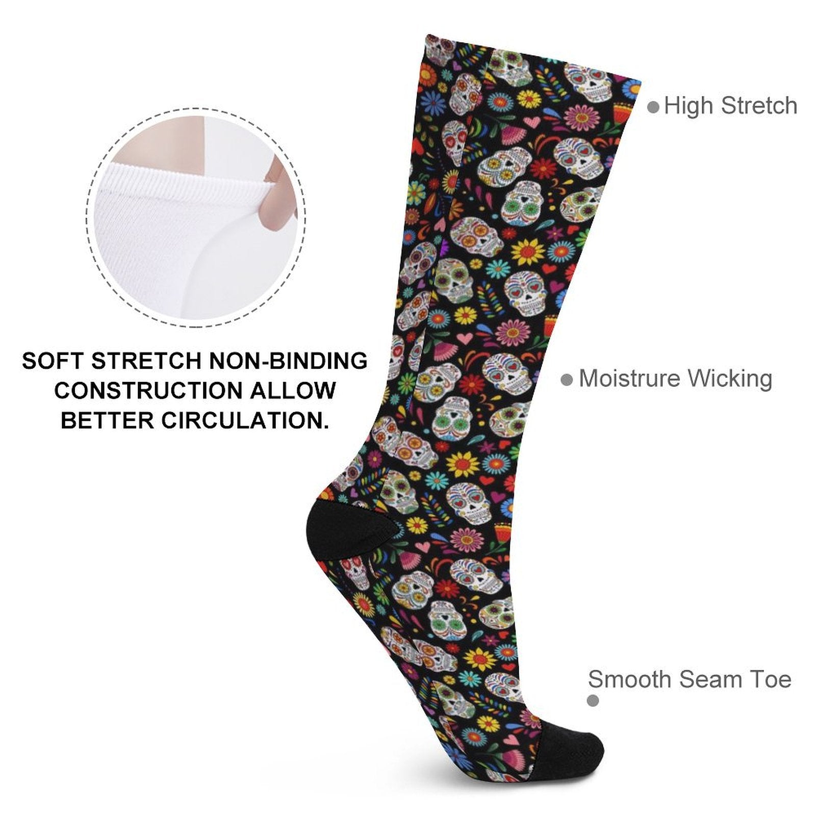 FIESTA FEELING Prined socks Gifts for Men Women