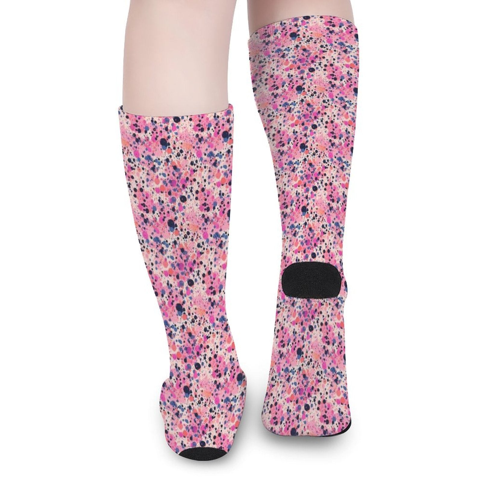 Fuchsia Fusion Prined socks Gifts for Men Women