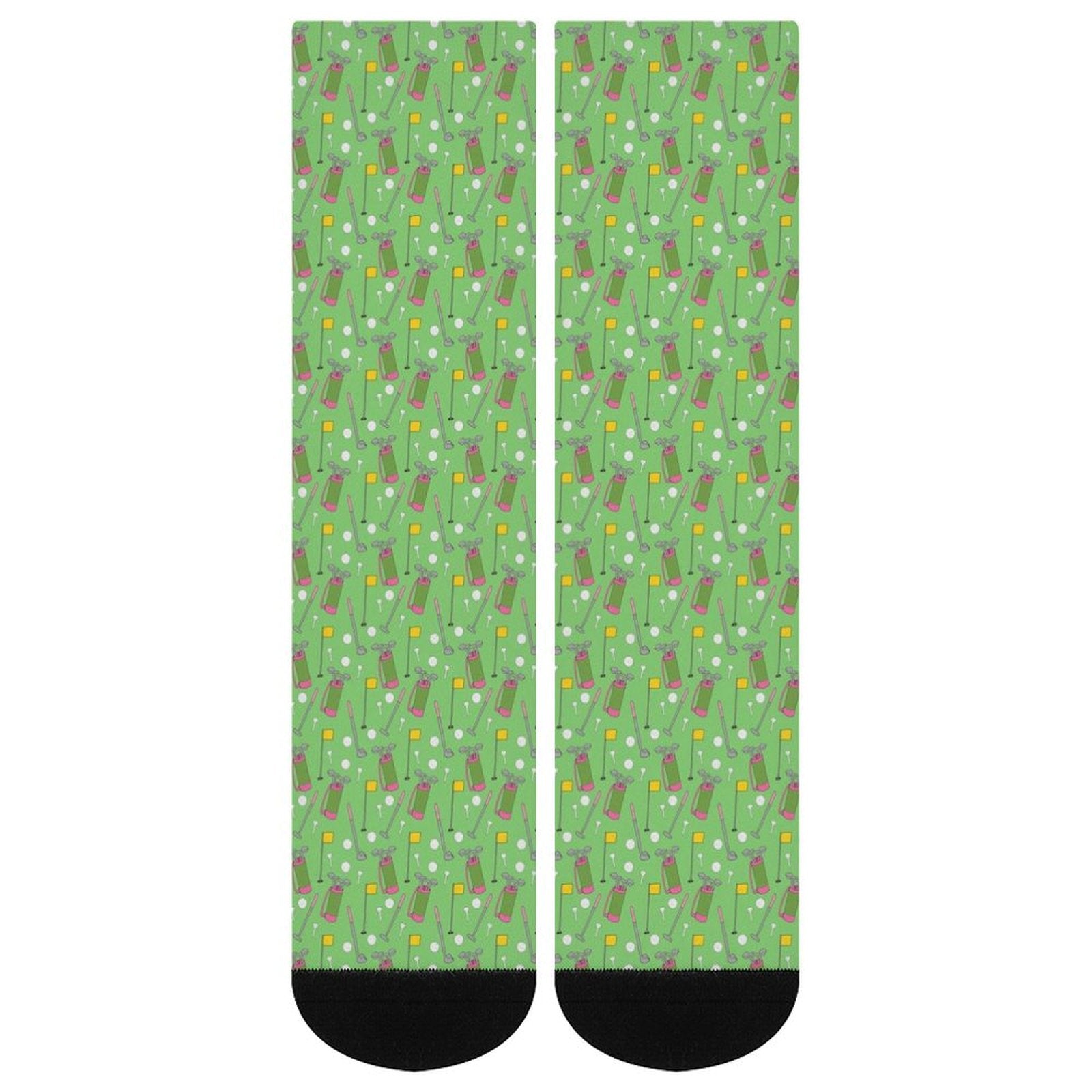 golf bag Prined socks Gifts for Men Women