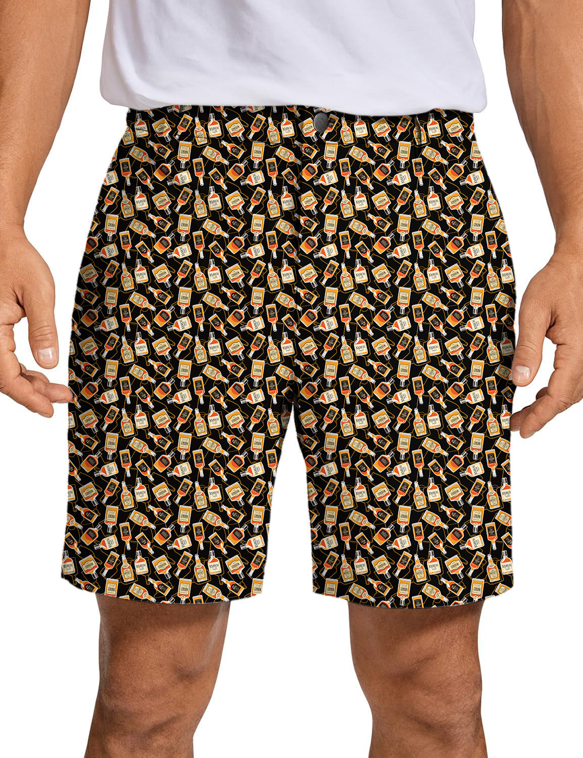 Men whiskey Golf Shorts
