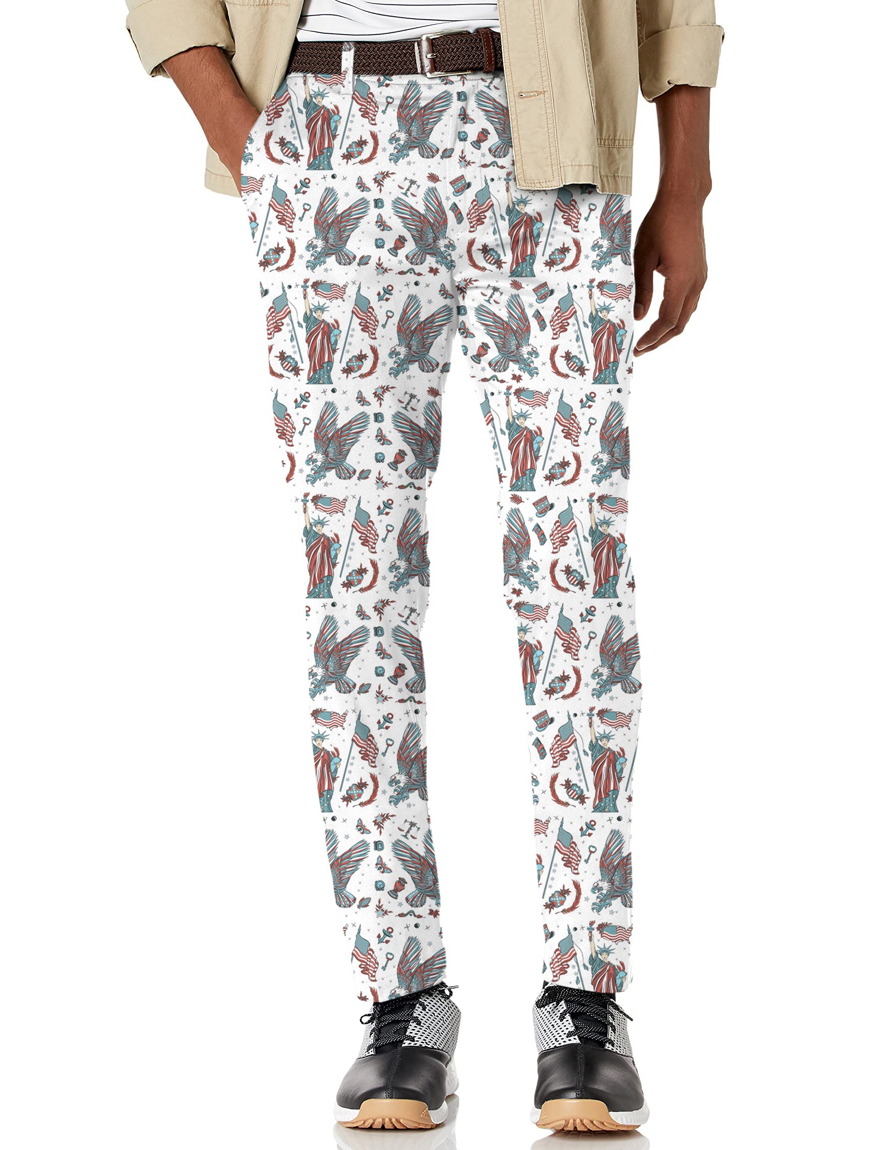 Men's Born in the USA Stretch Golf Pants