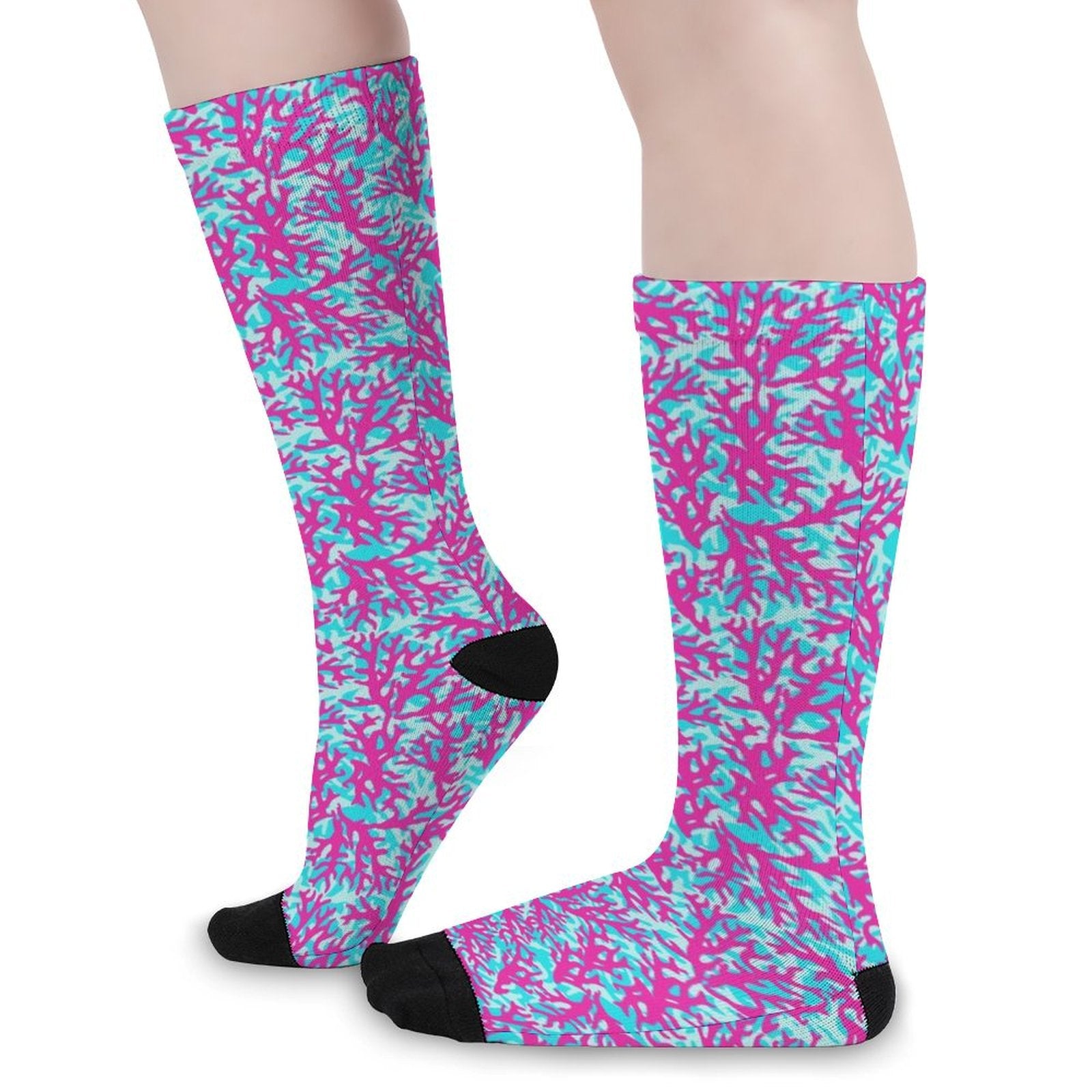 Coral Reef Prined socks Gifts for Men Women