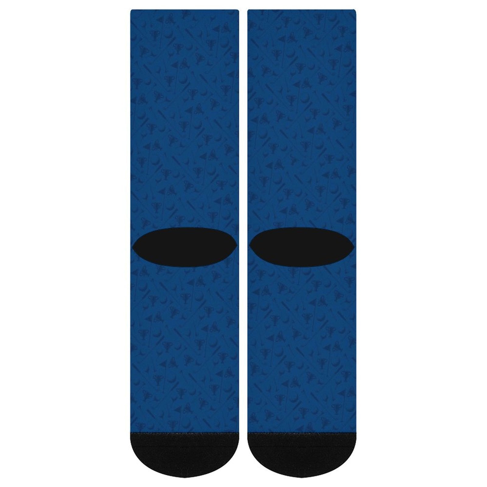 navy blue Prined socks Gifts for Men Women