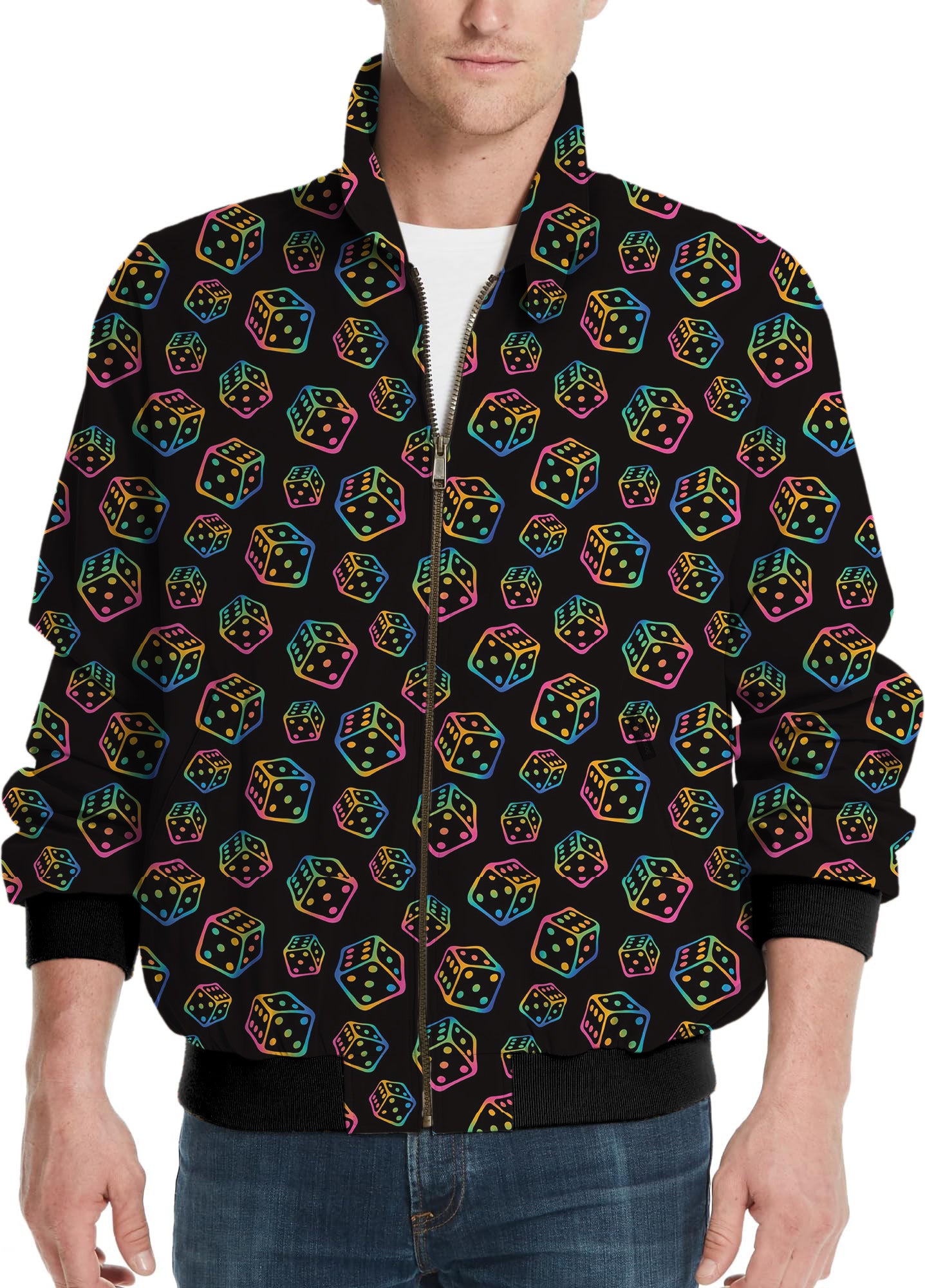 Dicey Player-Men's Golf Windbreaker Light Jacket