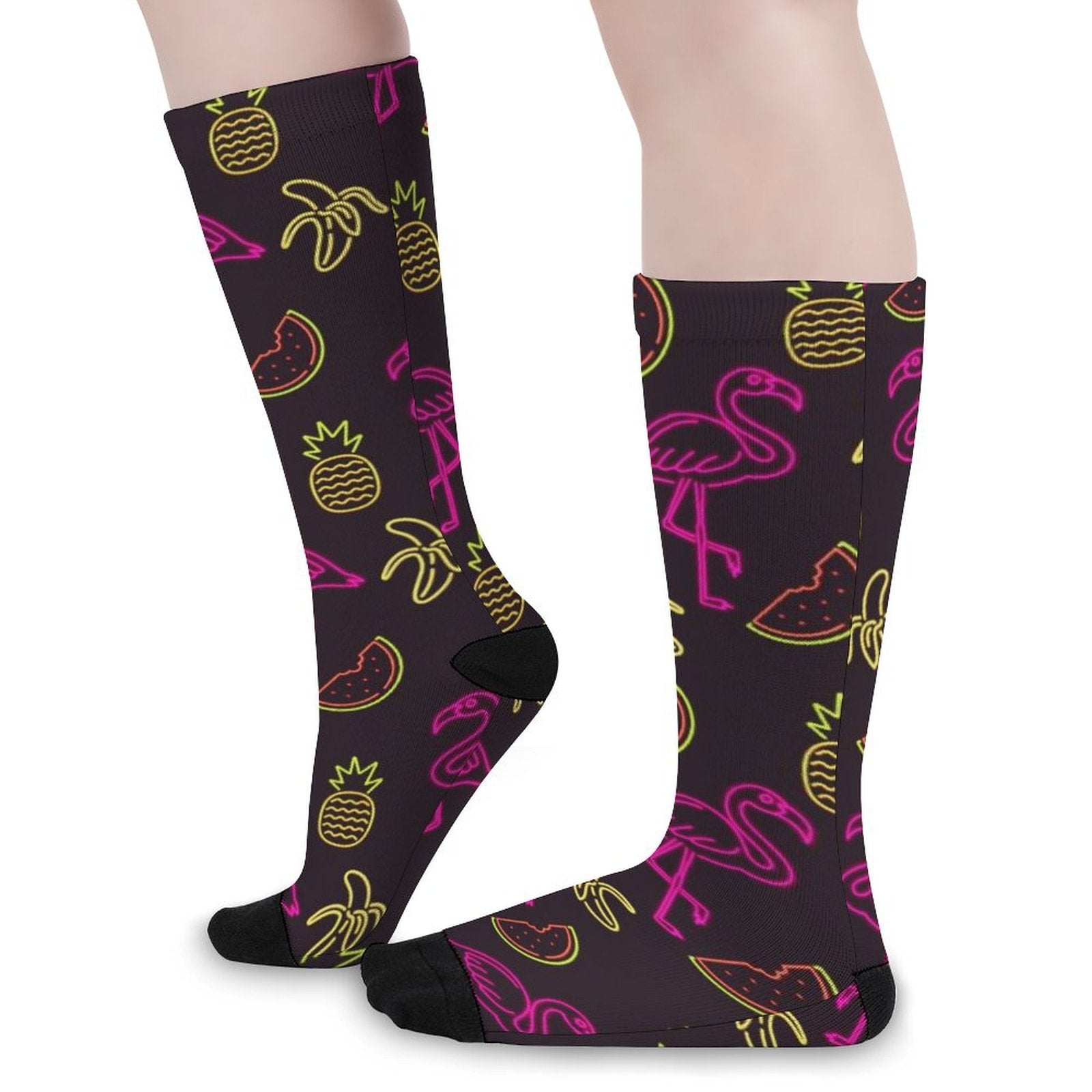 Neon Light Nonsense Prined socks Gifts for Men Women