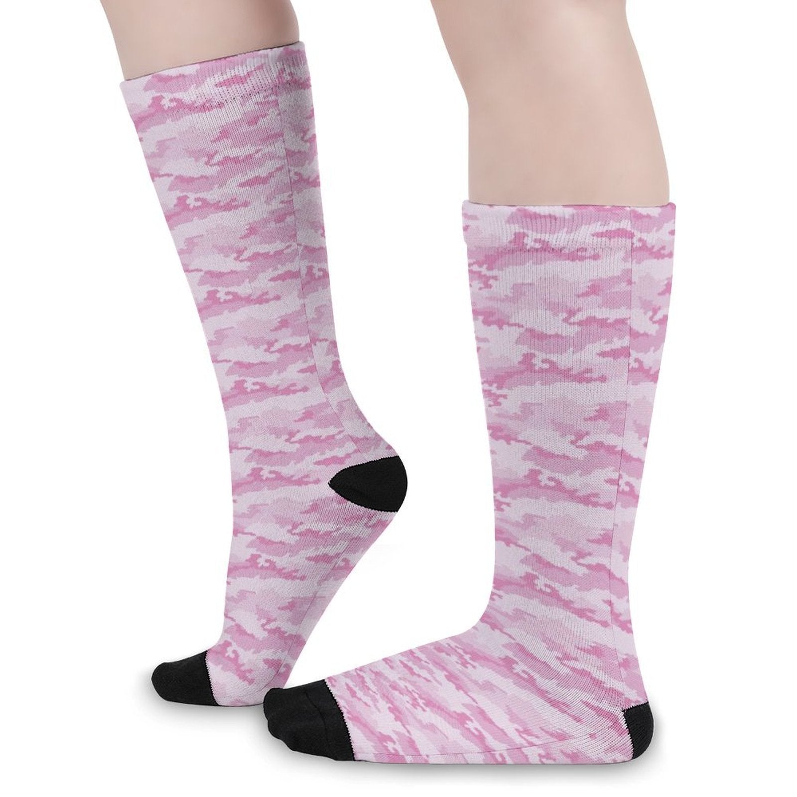PINK HEX CAMO Prined socks Gifts for Men Women