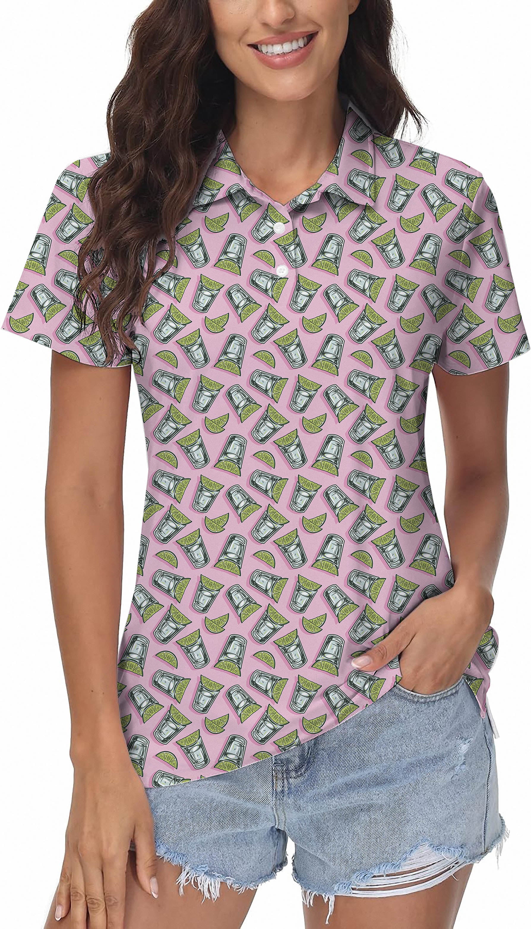 Ice tea Women's Golf Polo