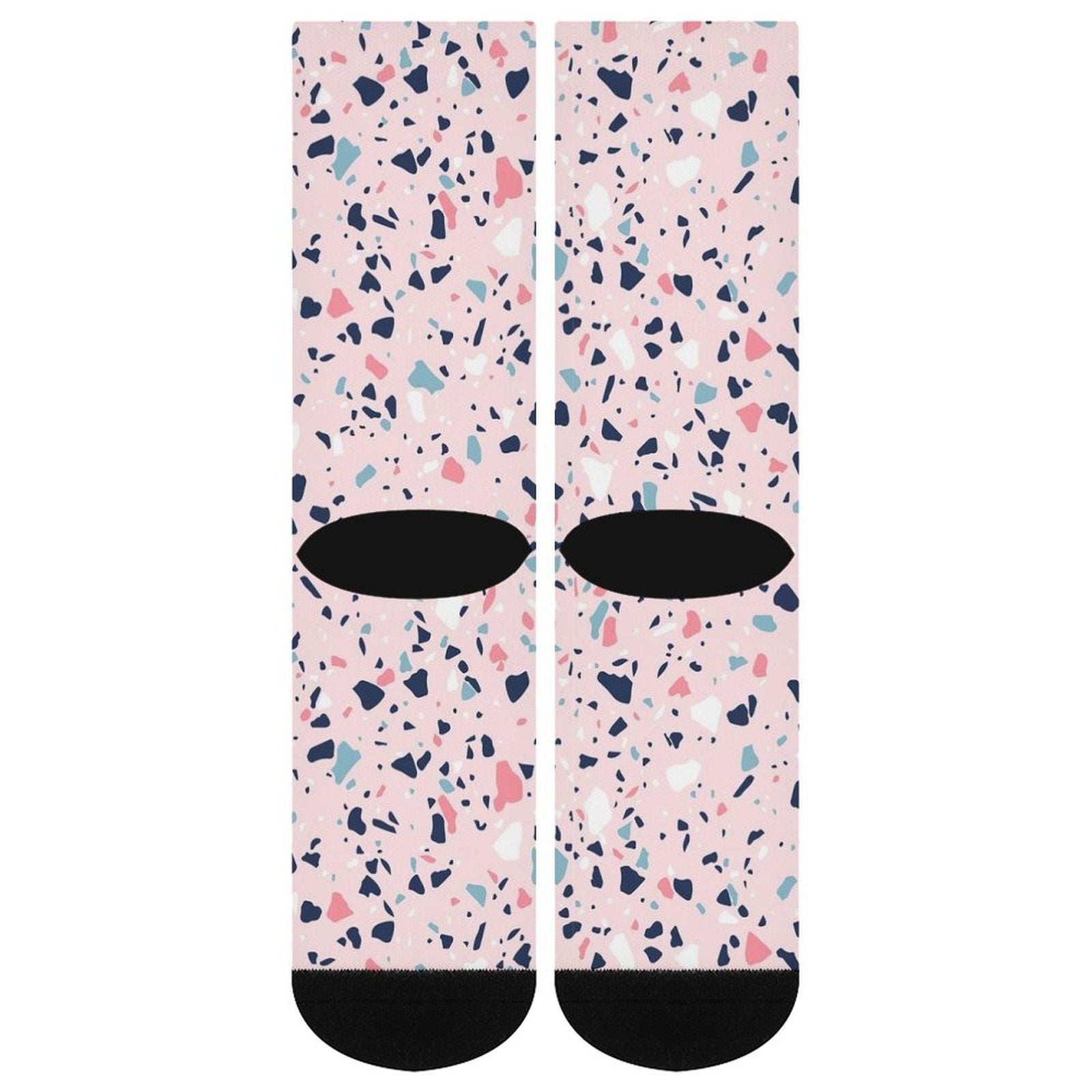 Pink Paint Splatter Prined socks Gifts for Men Women