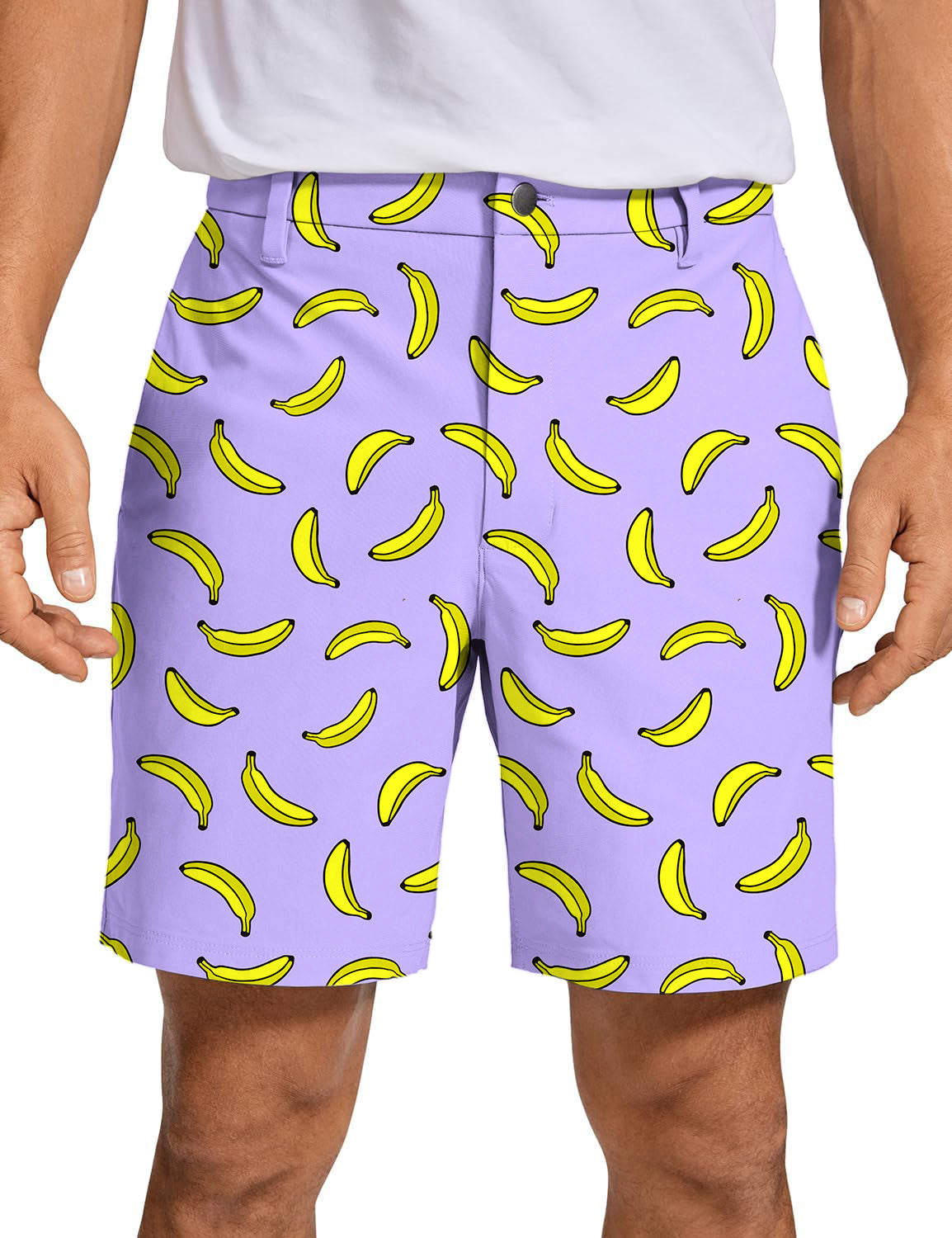 Men's Taro Purple Banana Golf Shorts