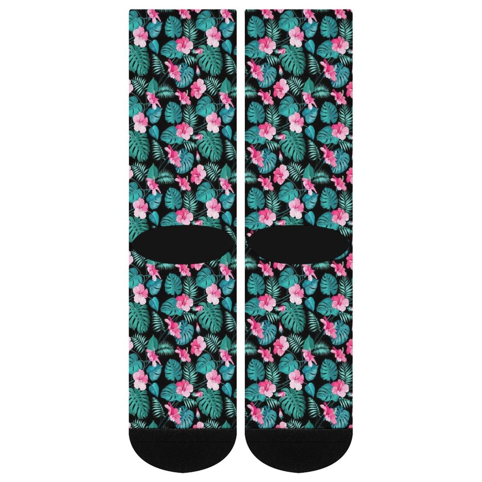 Tropic Floral Prined socks Gifts for Men Women