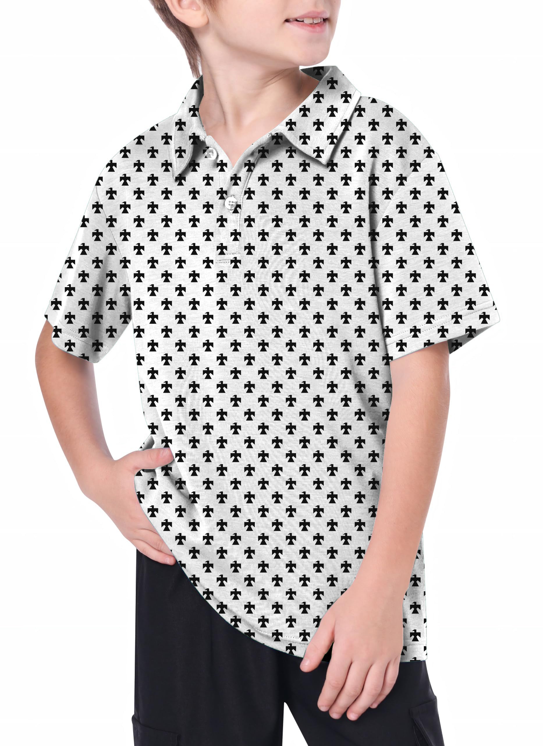 Youth american tribal indian Golf Polo