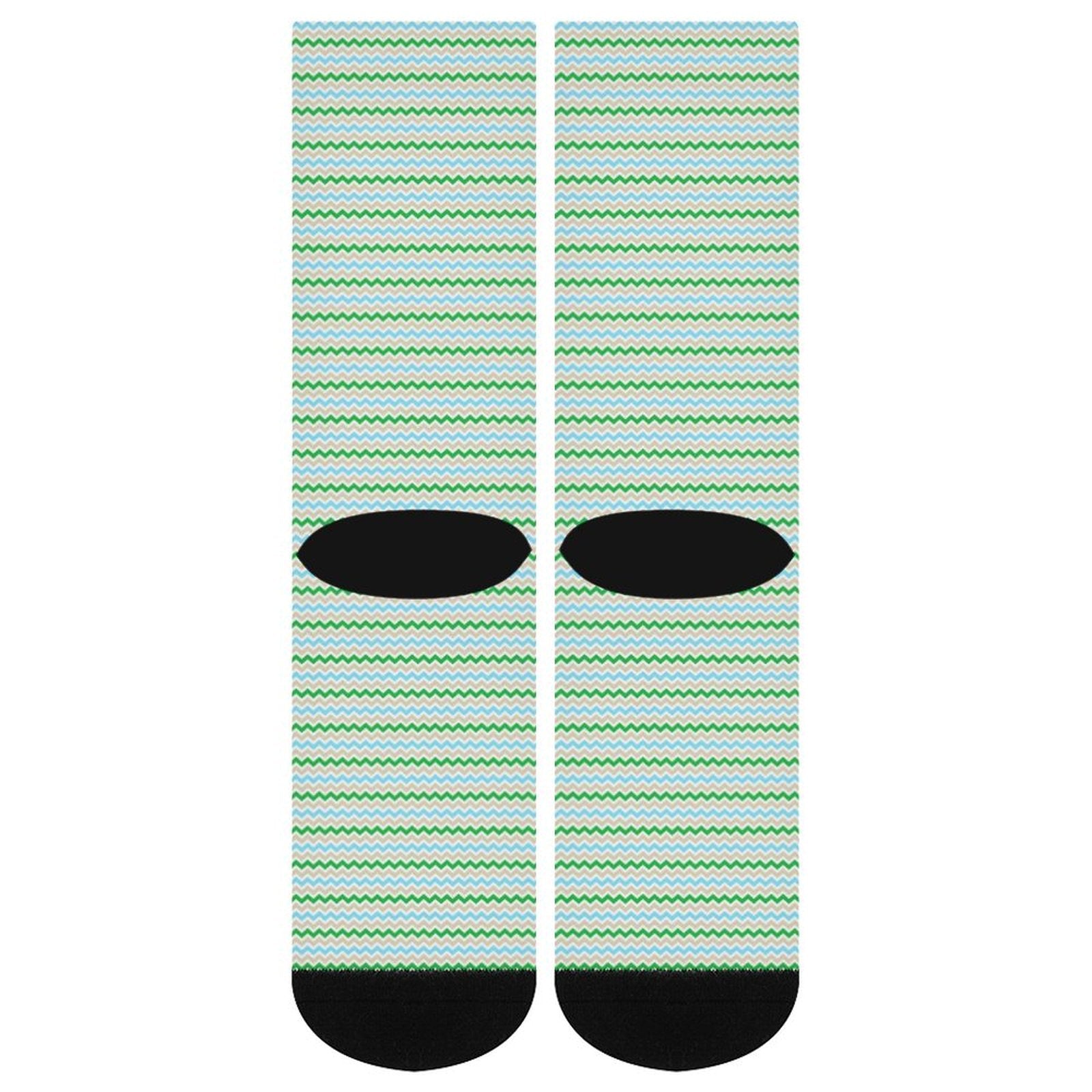Wave Prined socks Gifts for Men Women