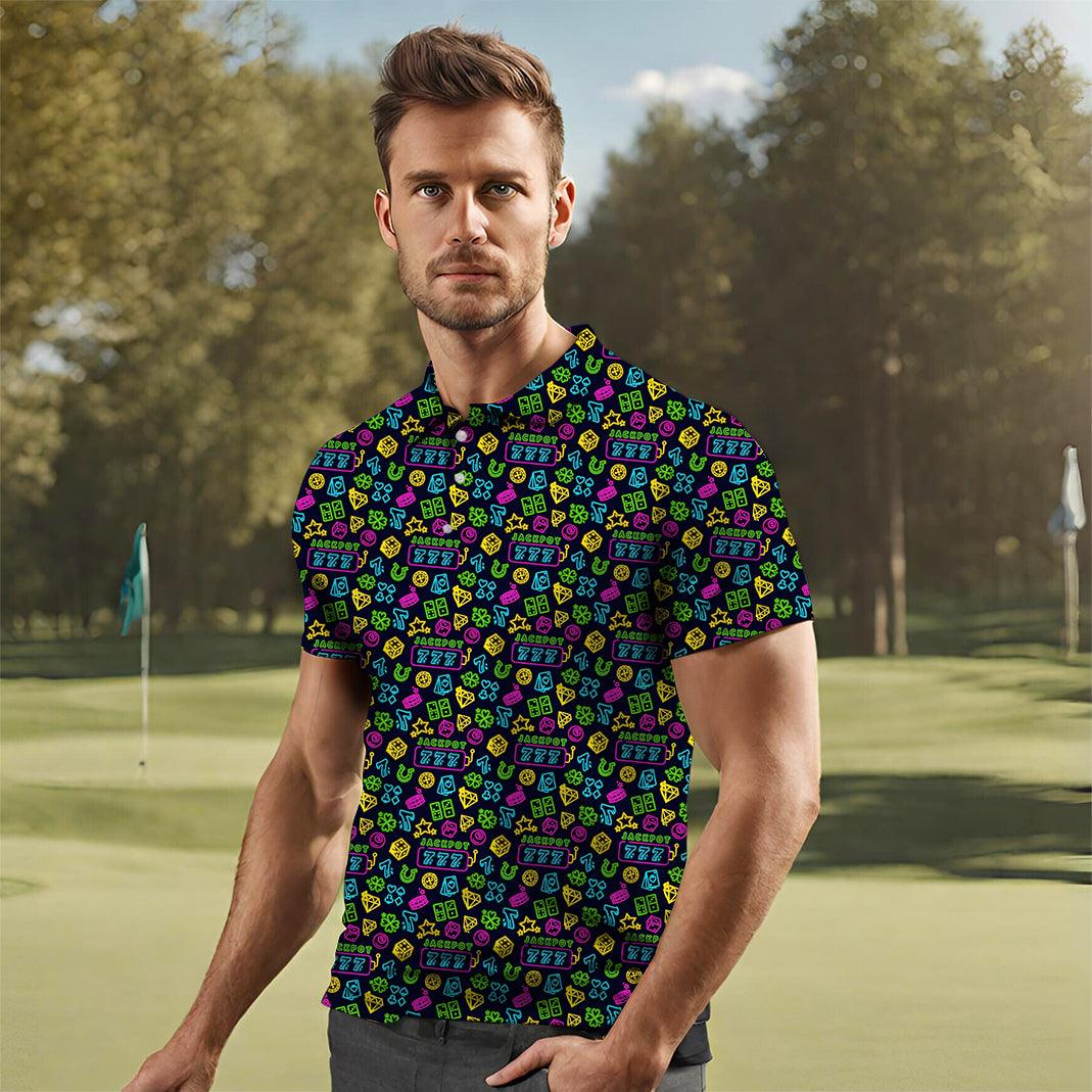 Men's Hitting Jackpots golf polo