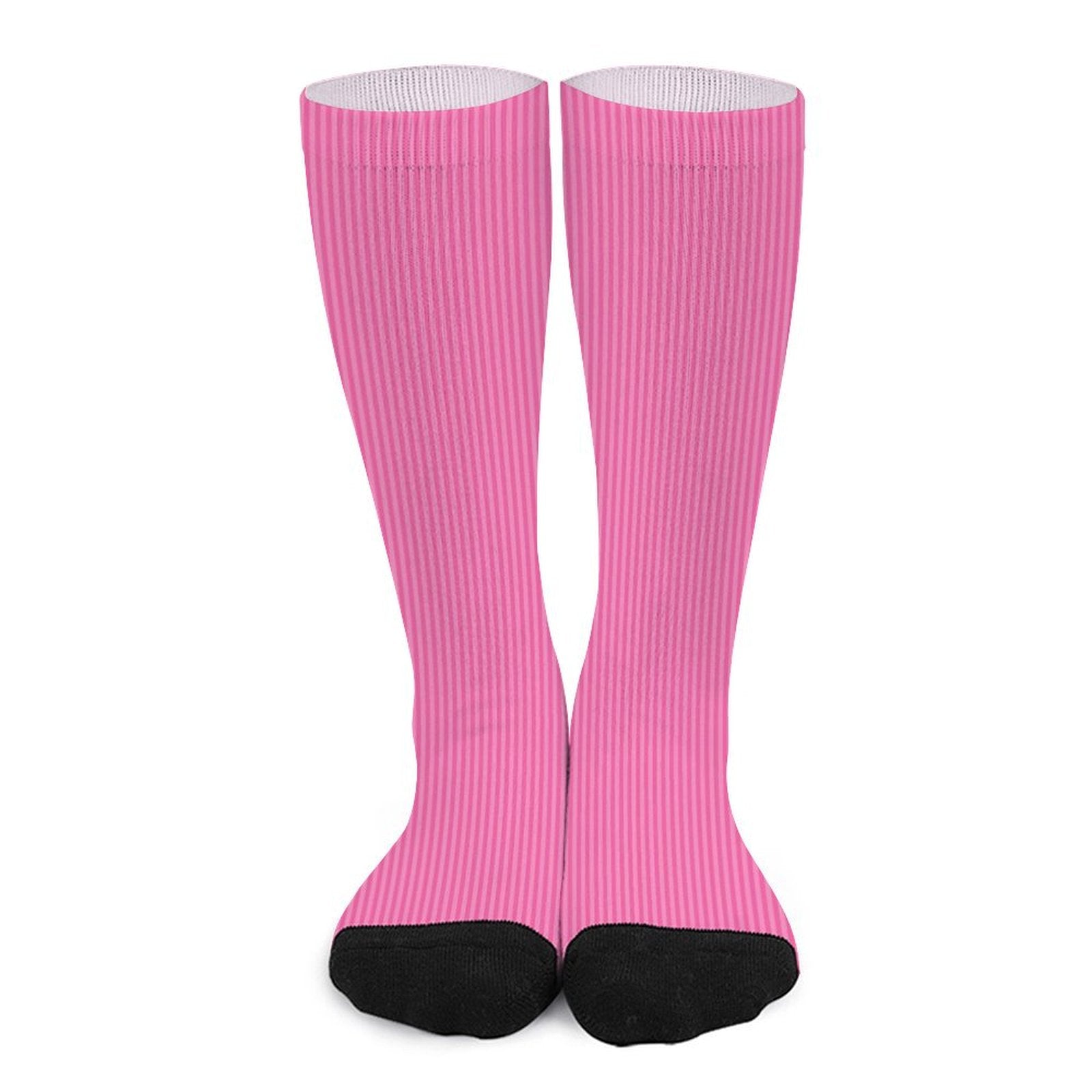 Pink Stripe Prined socks Gifts for Men Women