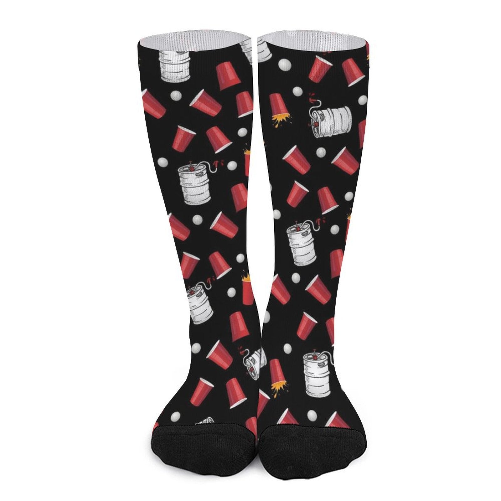 Kegs & Cups Prined socks Gifts for Men Women