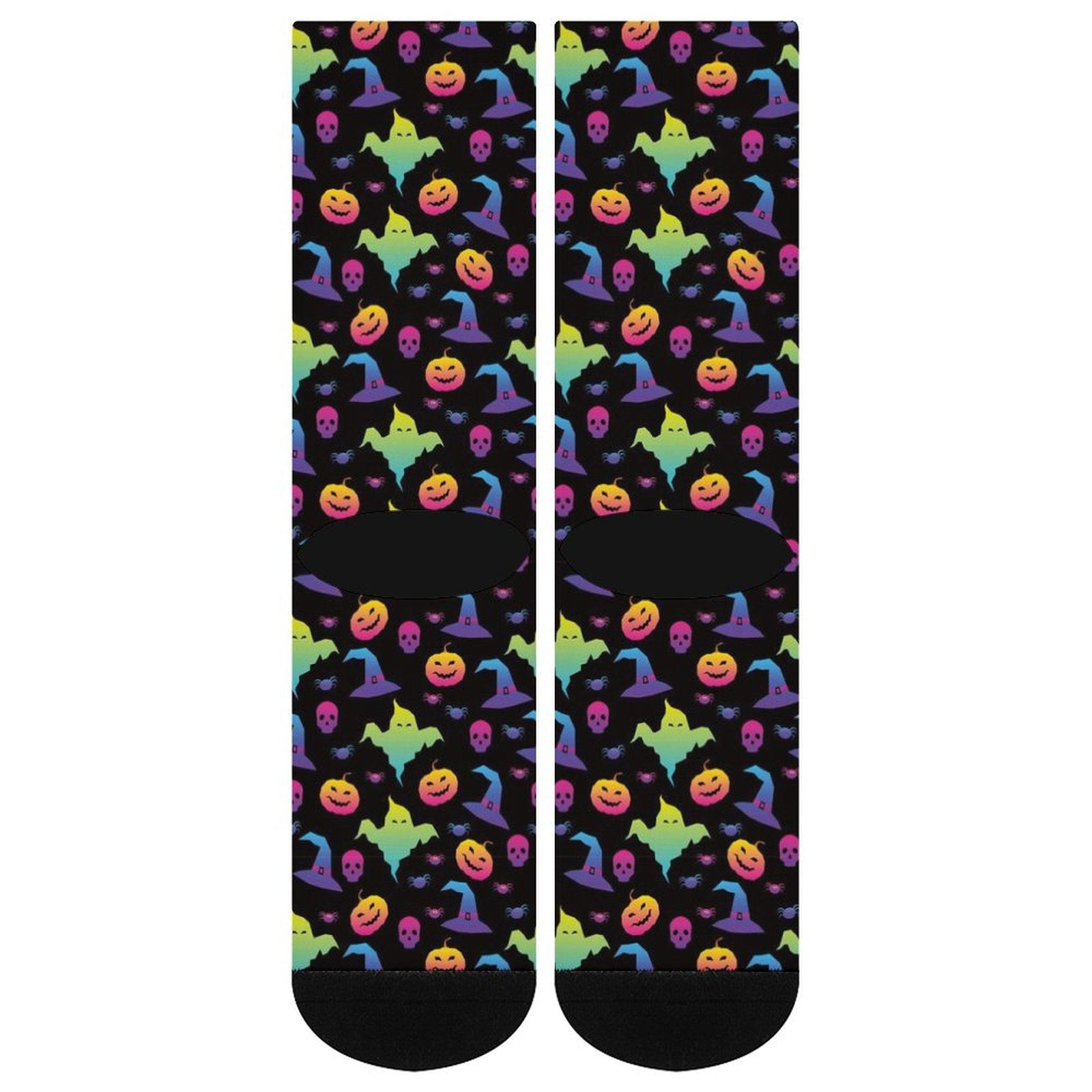 Neon Halloween Prined socks Gifts for Men Women