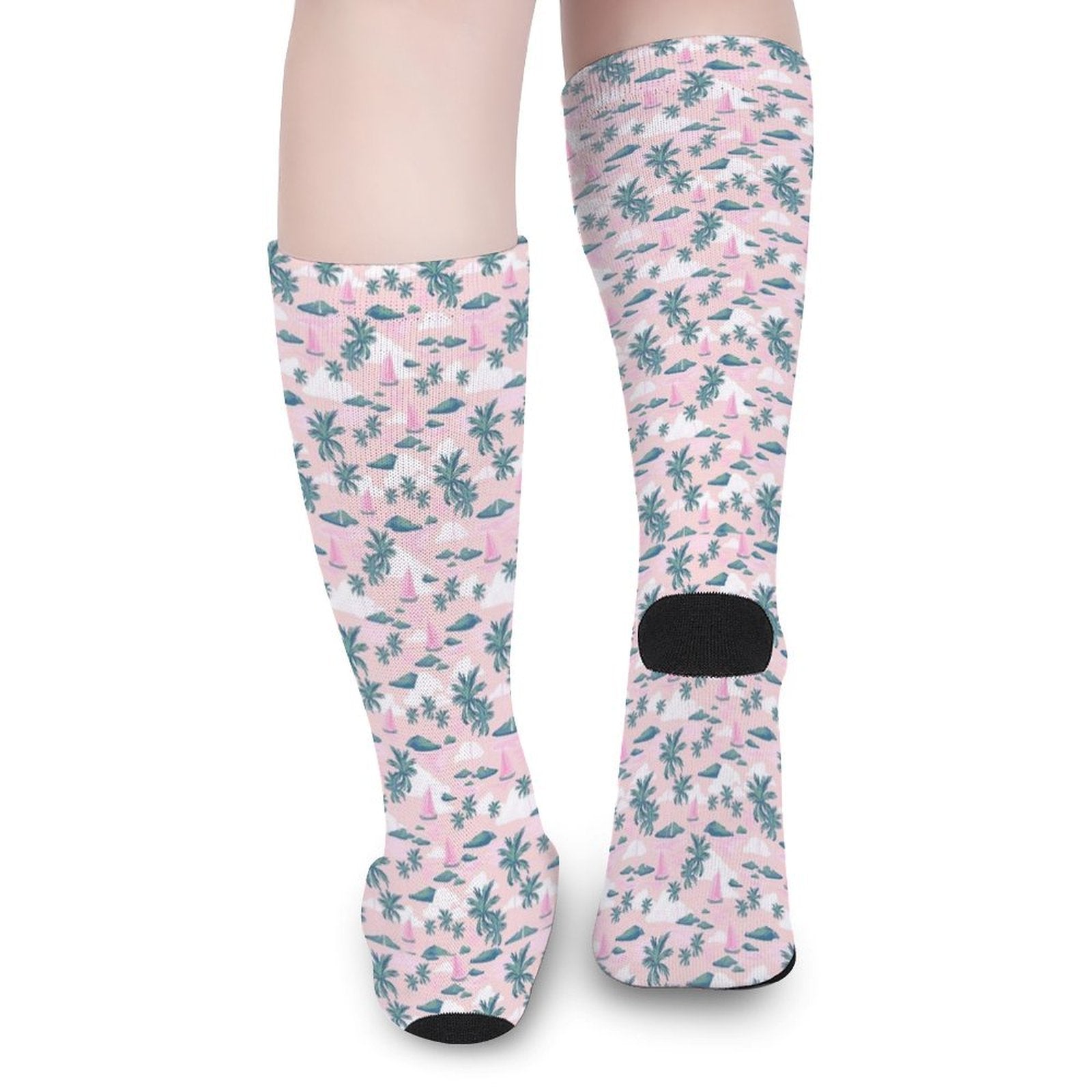 Island Time Prined socks Gifts for Men Women