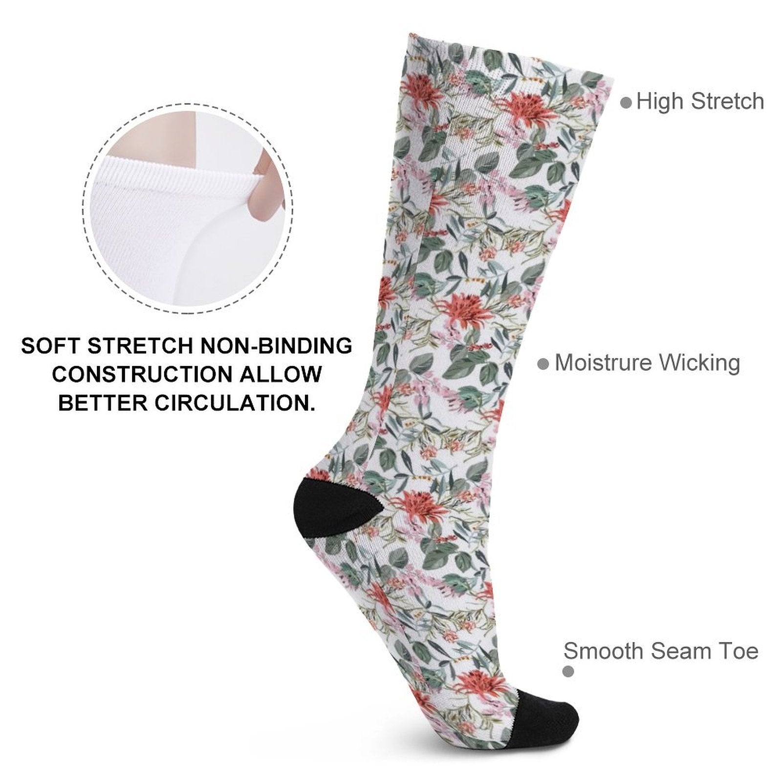 DAISY FLOWER Prined socks Gifts for Men Women