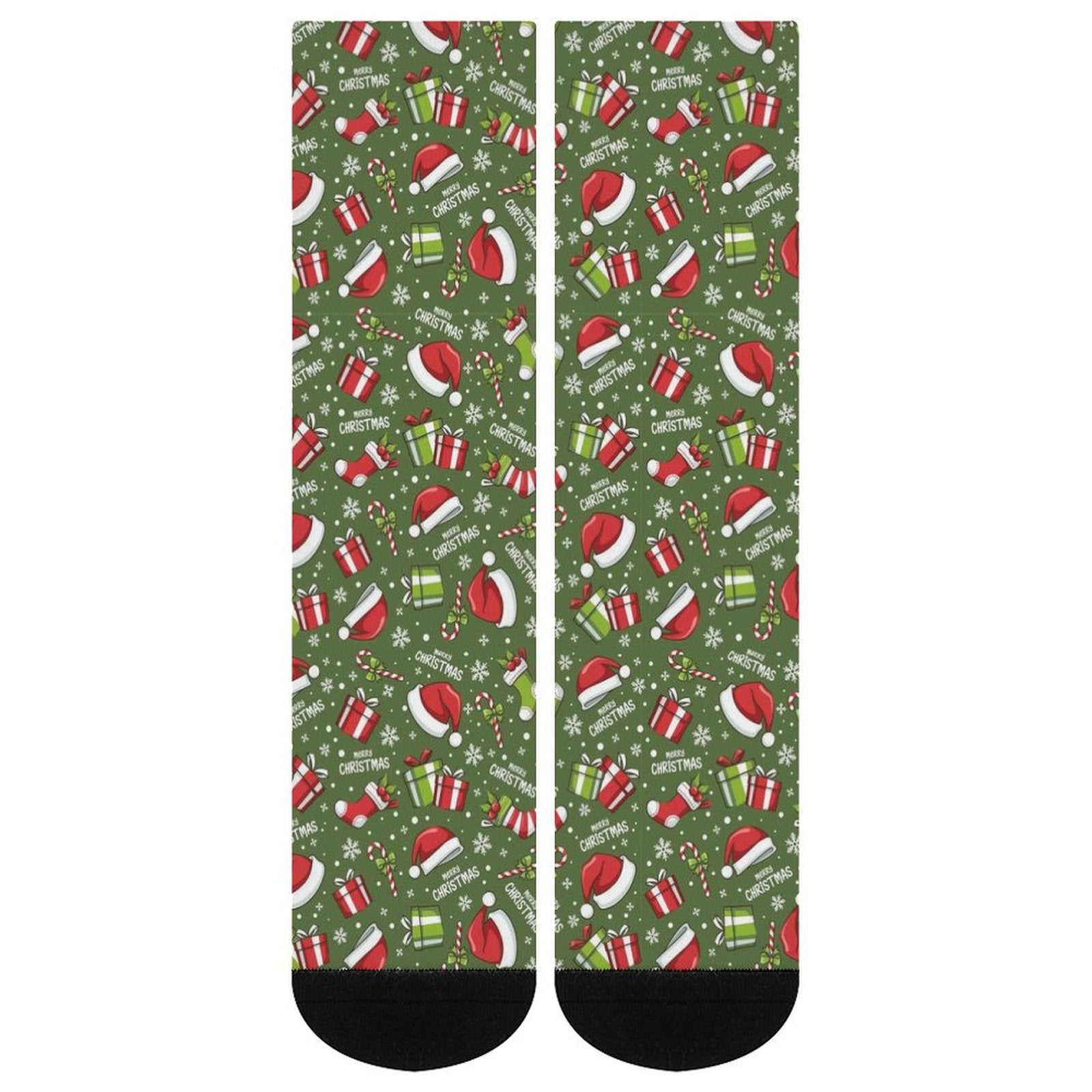 Very Merry XMAS Prined socks Gifts for Men Women