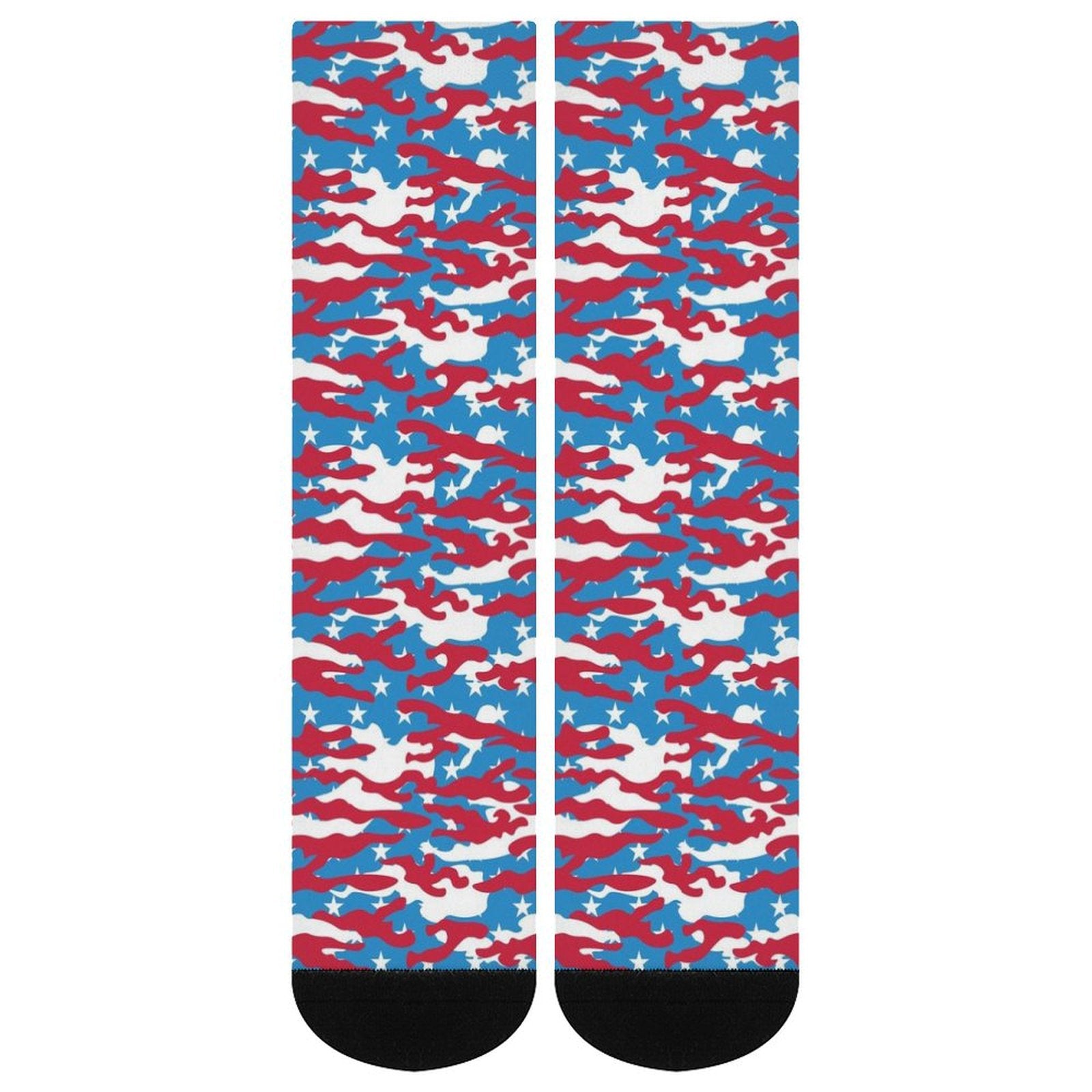 Patriotic Camo Prined Sock Gifts for Men Women