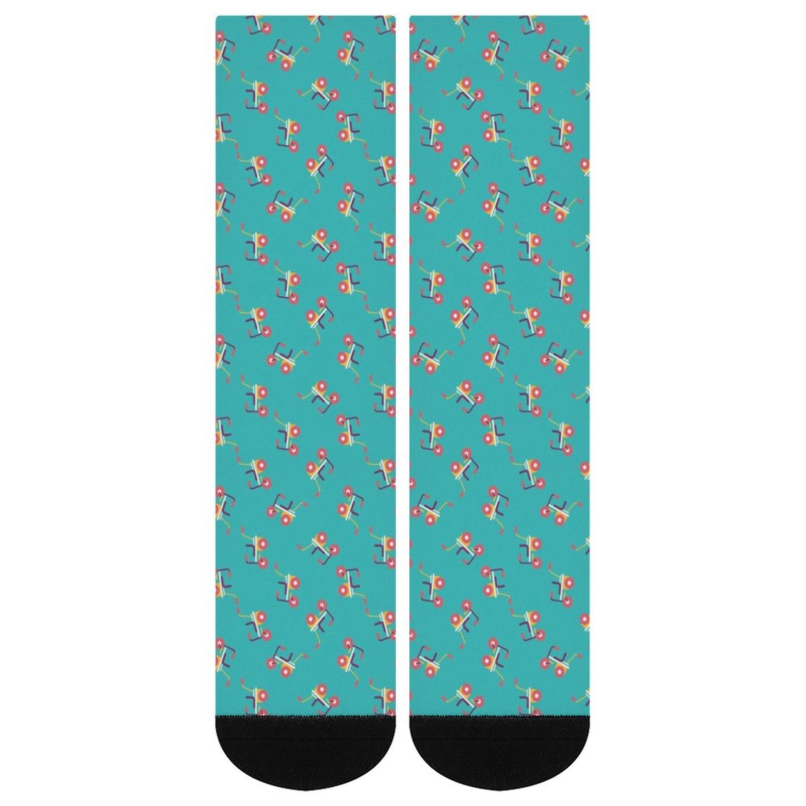 Golf cart Prined socks Gifts for Men Women