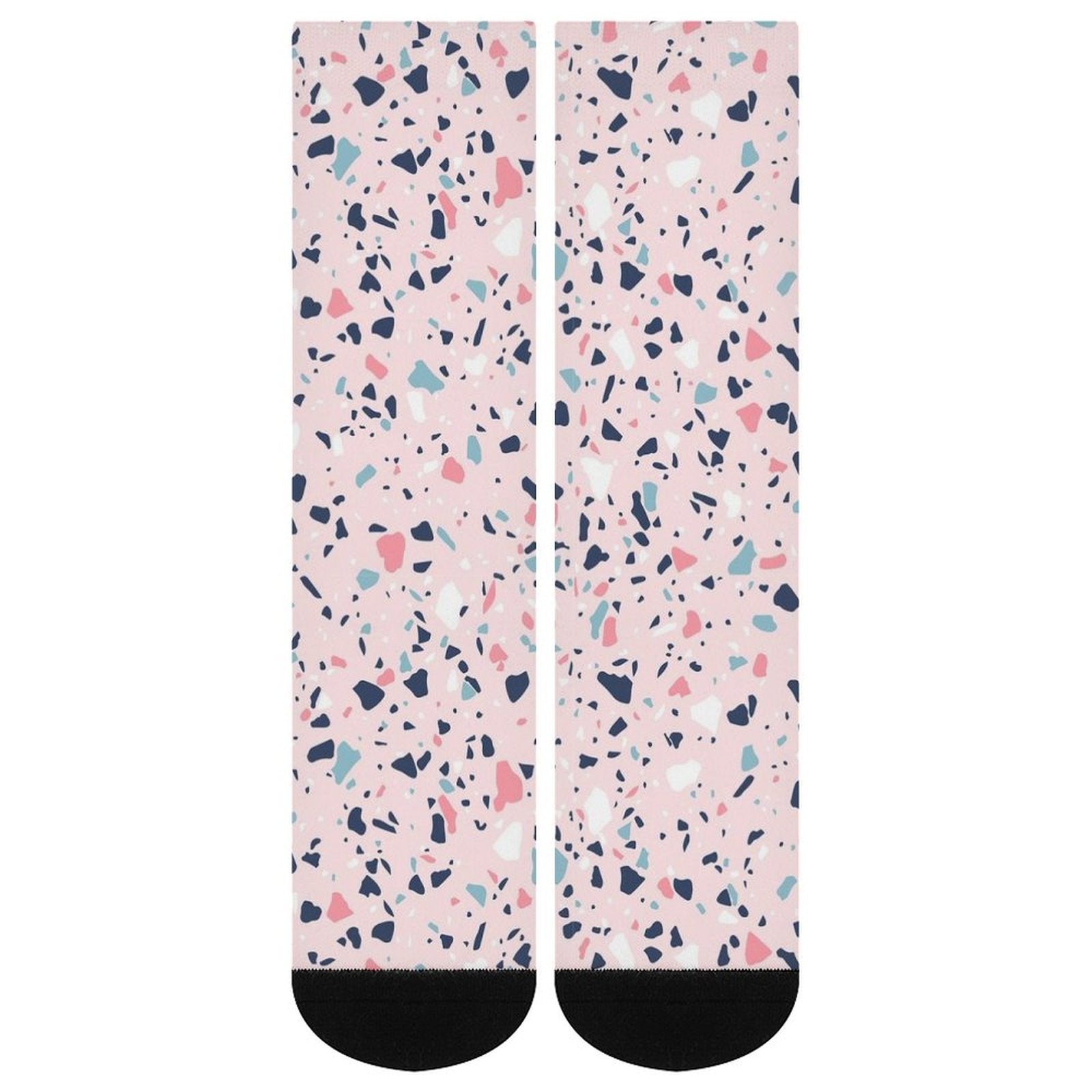 Pink Paint Splatter Prined socks Gifts for Men Women