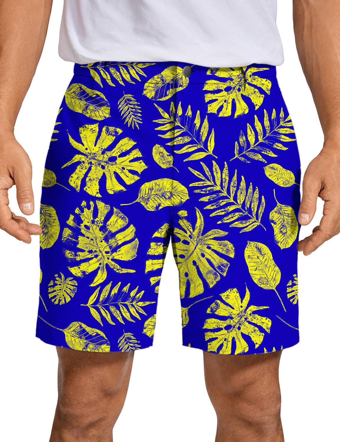 Men's Tropical plants Golf Shorts