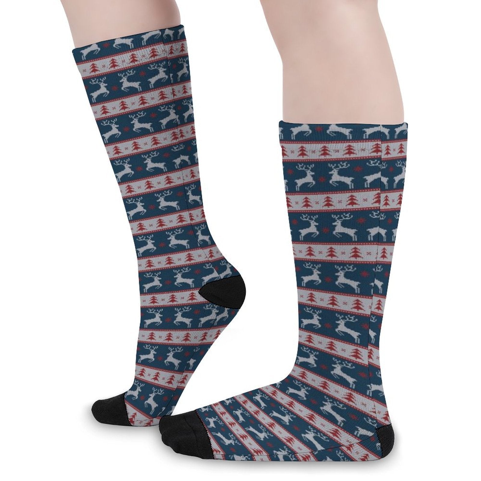 Christmas Sweater Prined socks Gifts for Men Women