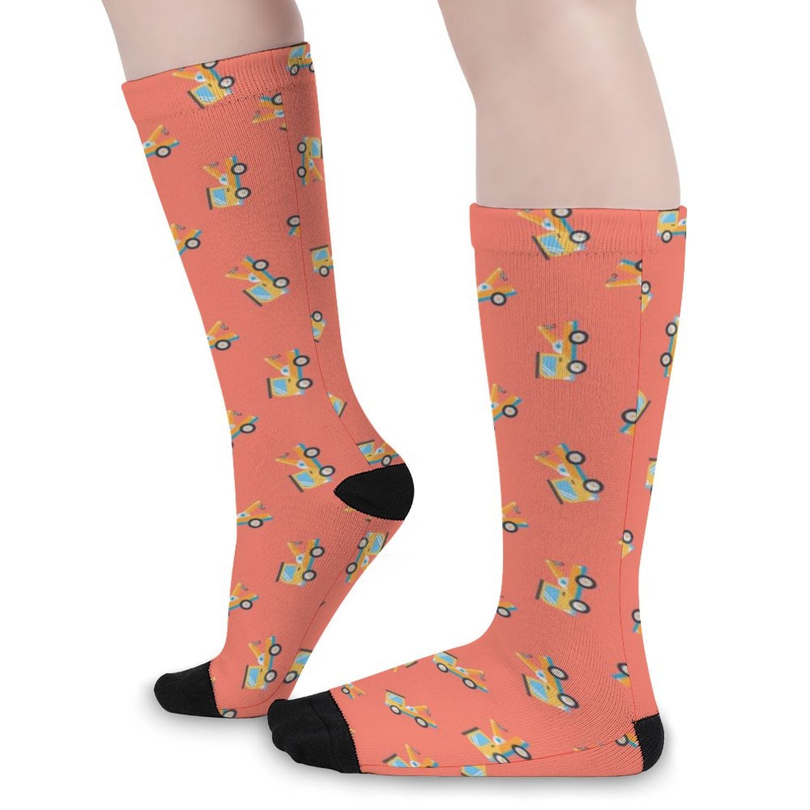 Crane Engineering Vehicle Prined socks Gifts for Men Women